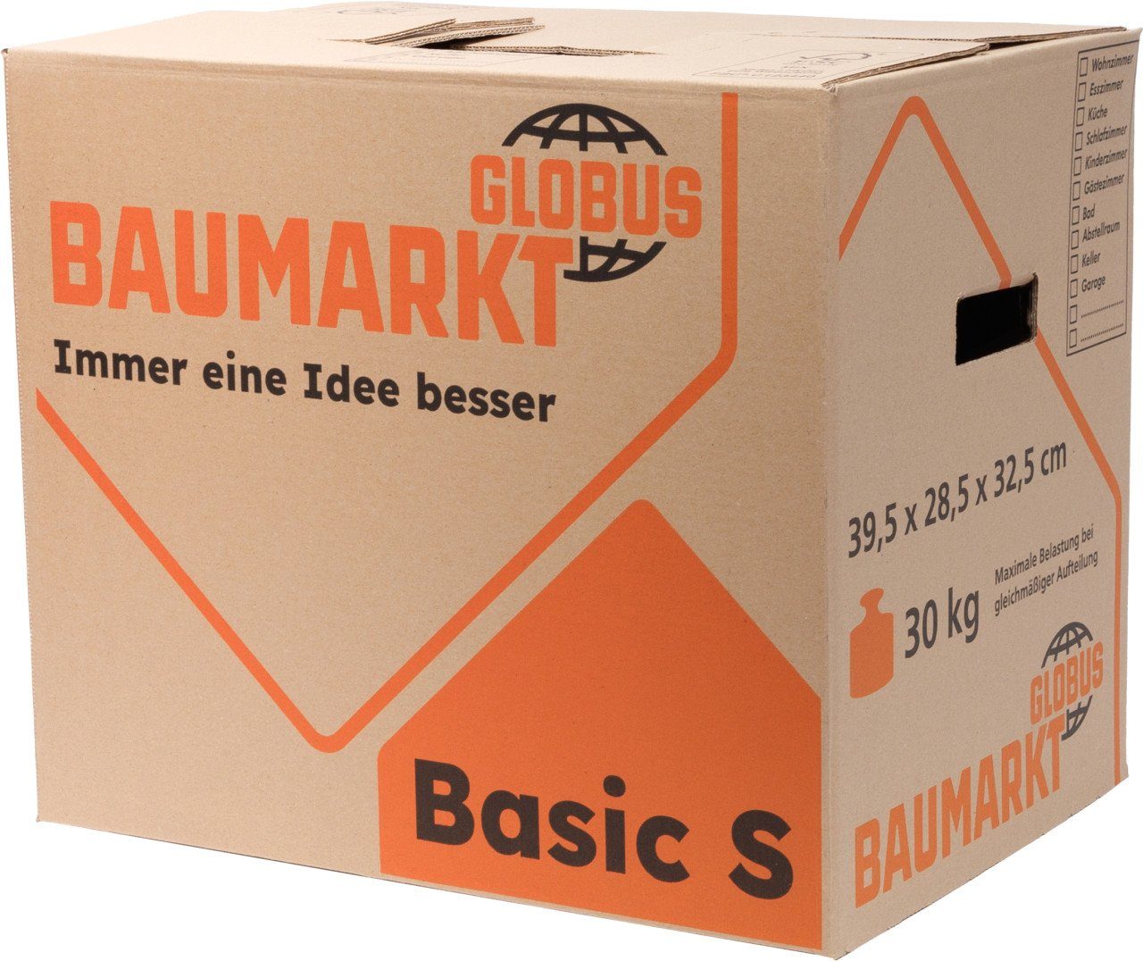 Globus Baumarkt Umzugskarton Globus Umzugskarton Basic S Innenmaß 39,5