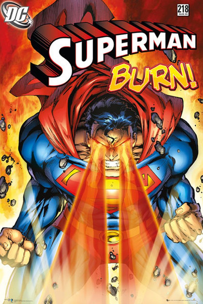 Poster Superman - Poster - Burn