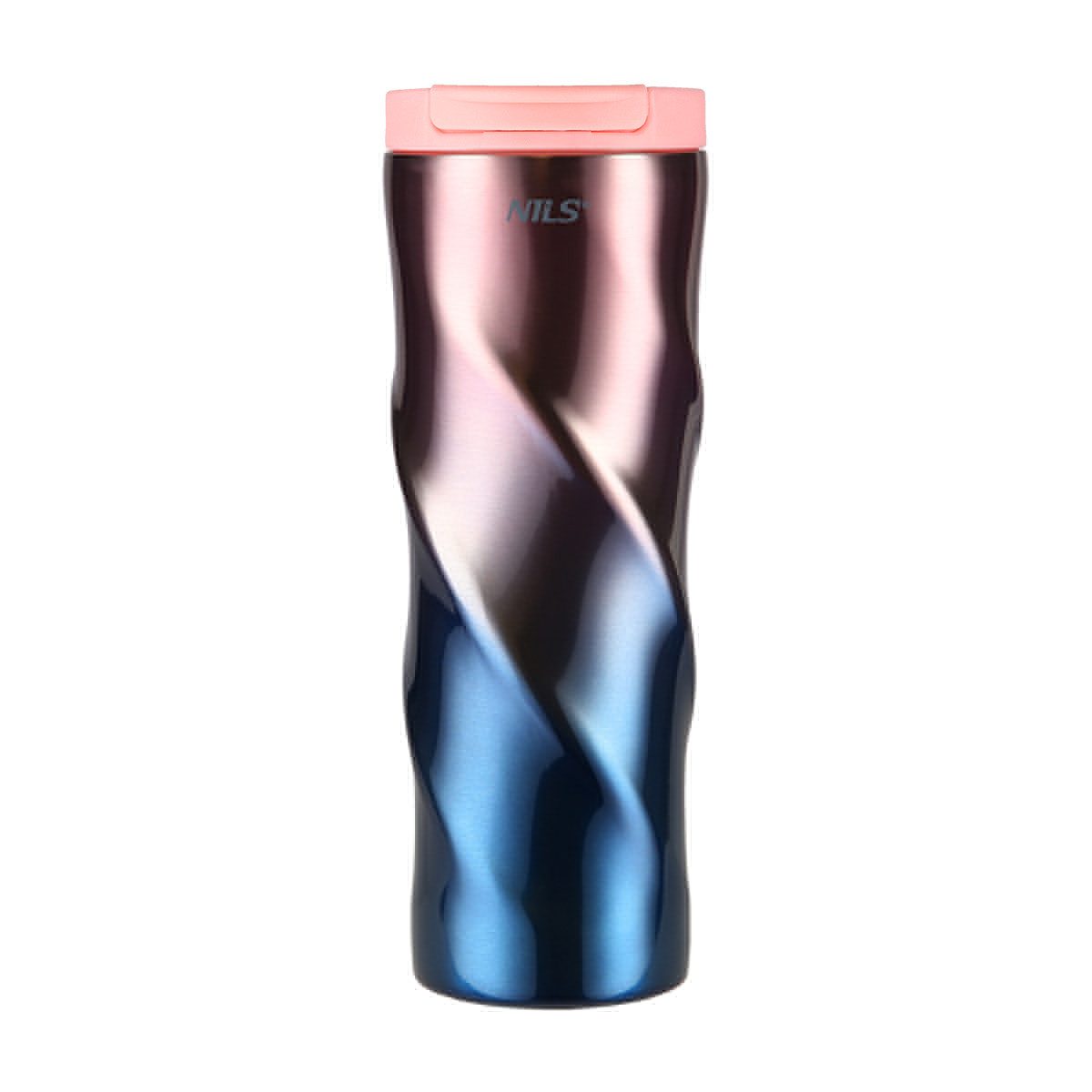 Nils Thermobecher Swirl Trinkbecher To Go-Becher Metallic 500ml