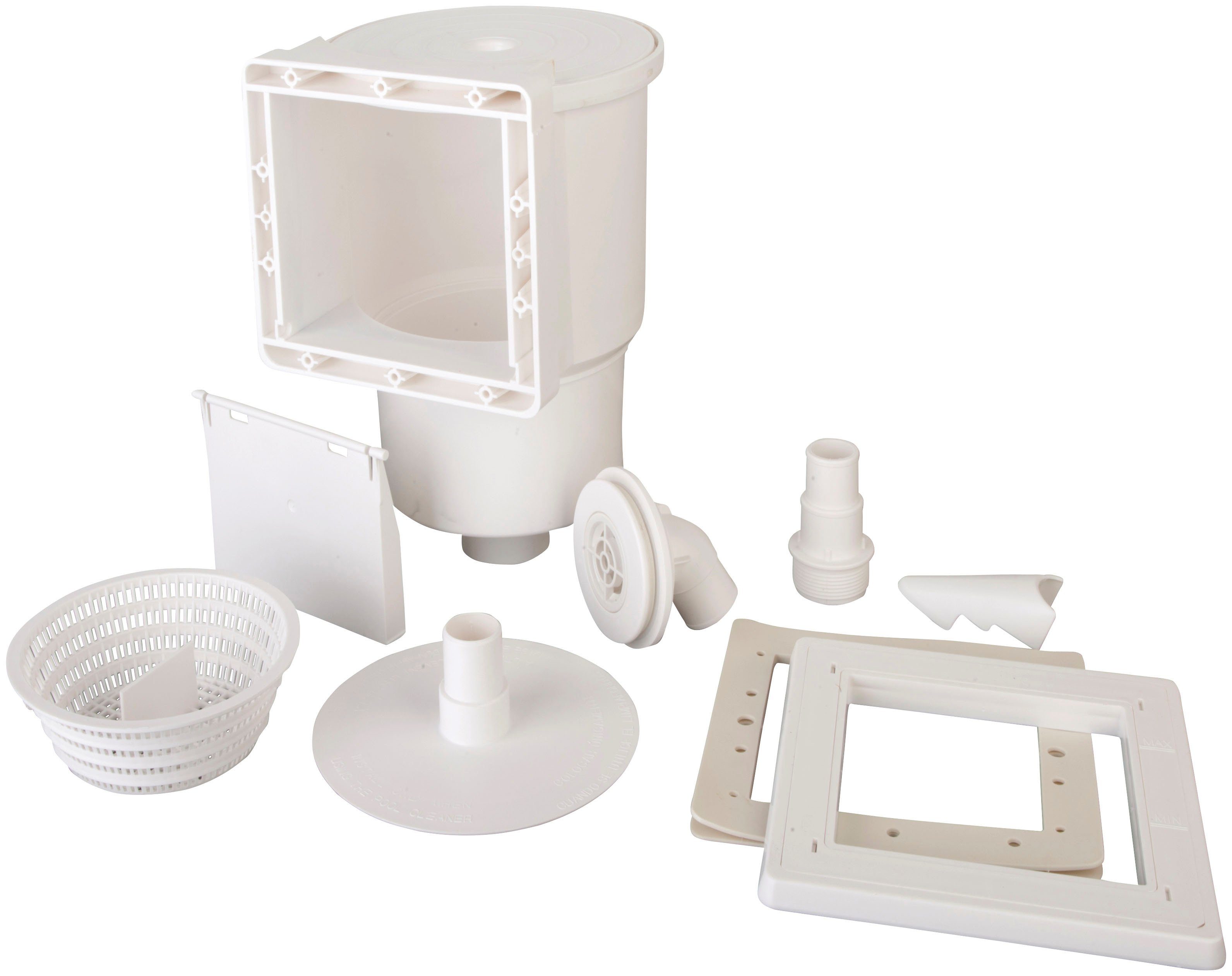 Gre Rundpool Groenlandia inkl. Zubehör (Set, 5-tlg), Höhe: 132 cm, in versch. Größen erhältlich