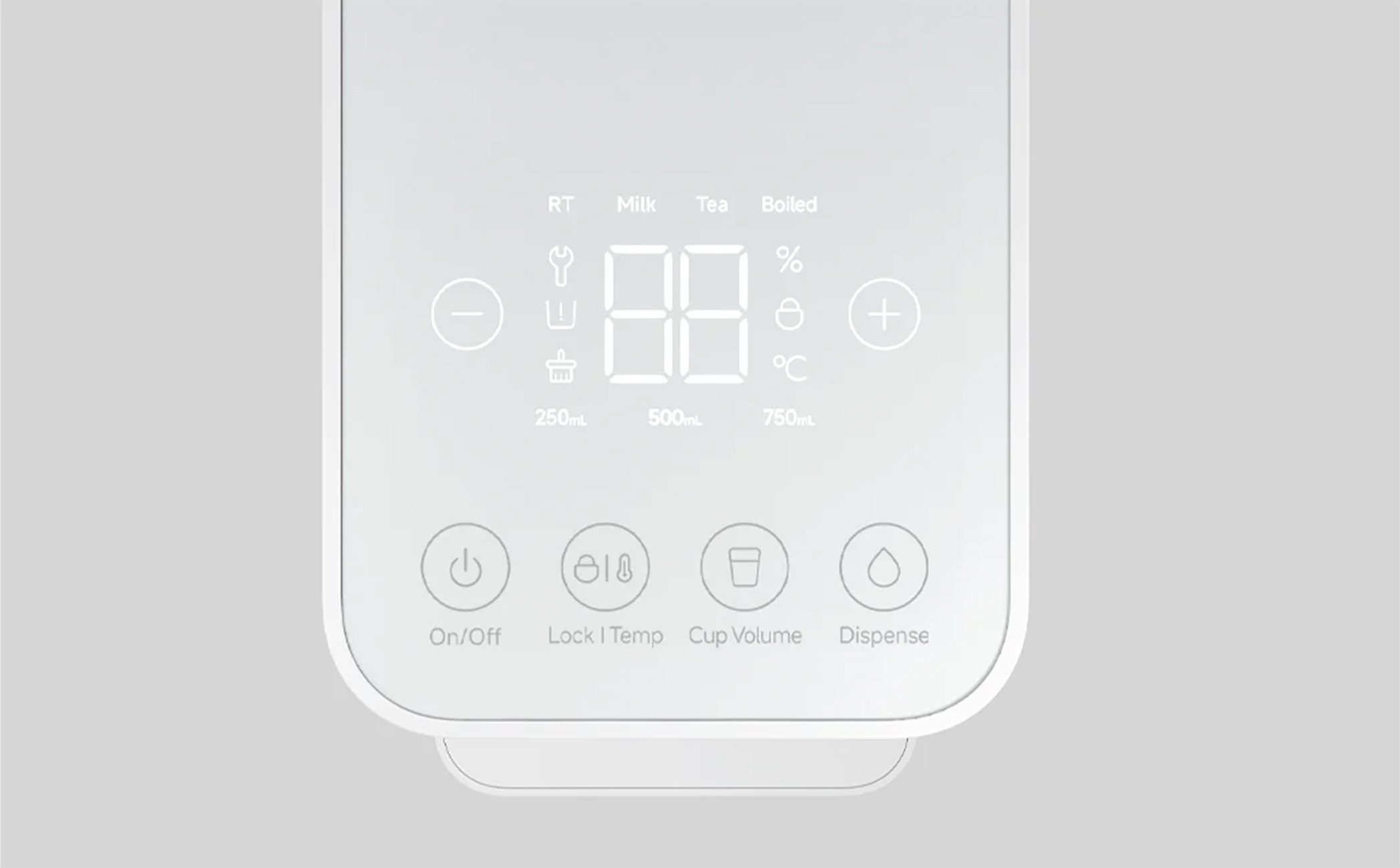 Xiaomi Wasserkocher Instant Hot Water Dispenser (BHR9018EU), 3 l, 2000 W, 3-Liter-Wassertank, Heißes Wasser in 3 Sekunden, Vier Temperaturstufen