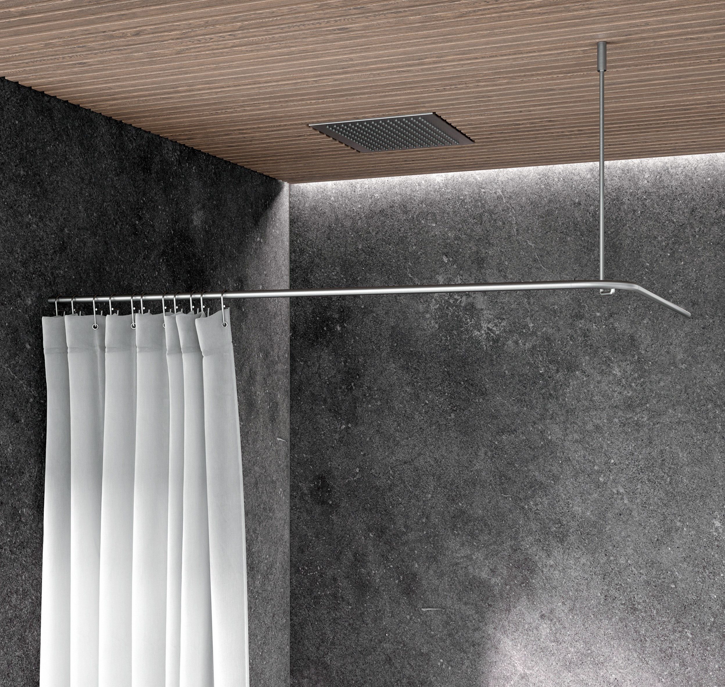 PHOS Design Duschvorhangstange L-Form DSE, Verschraubung, günstig online kaufen
