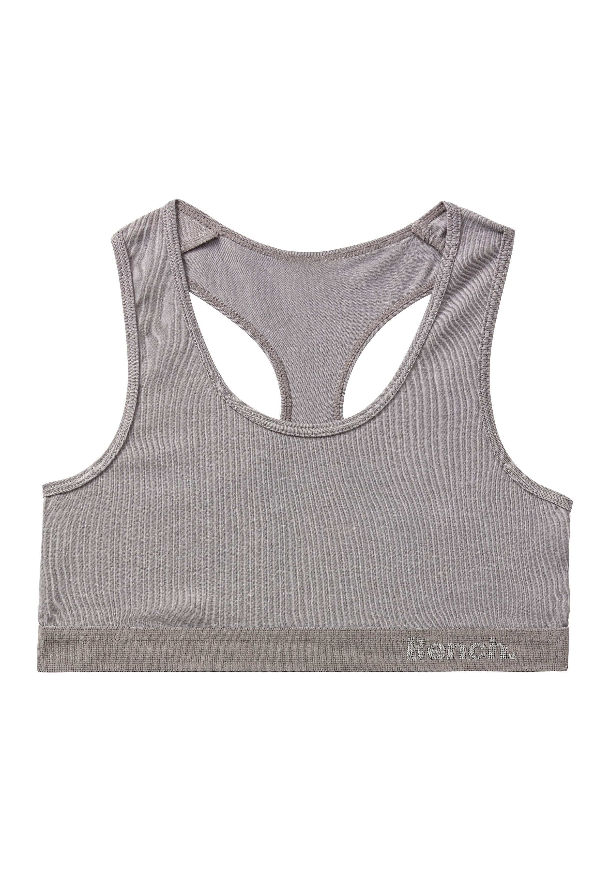 Bench. Set: Bustier (4-tlg., mit Panty) in tonigem Zebramuster