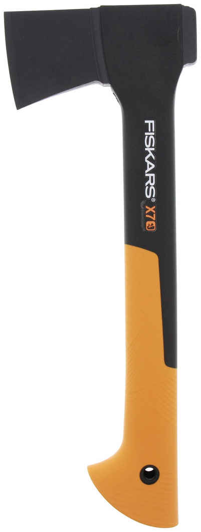 Fiskars Universalaxt »X7-XS«, 640 g, 35,5 cm Länge, für kleine Holzstücke bis 7 cm