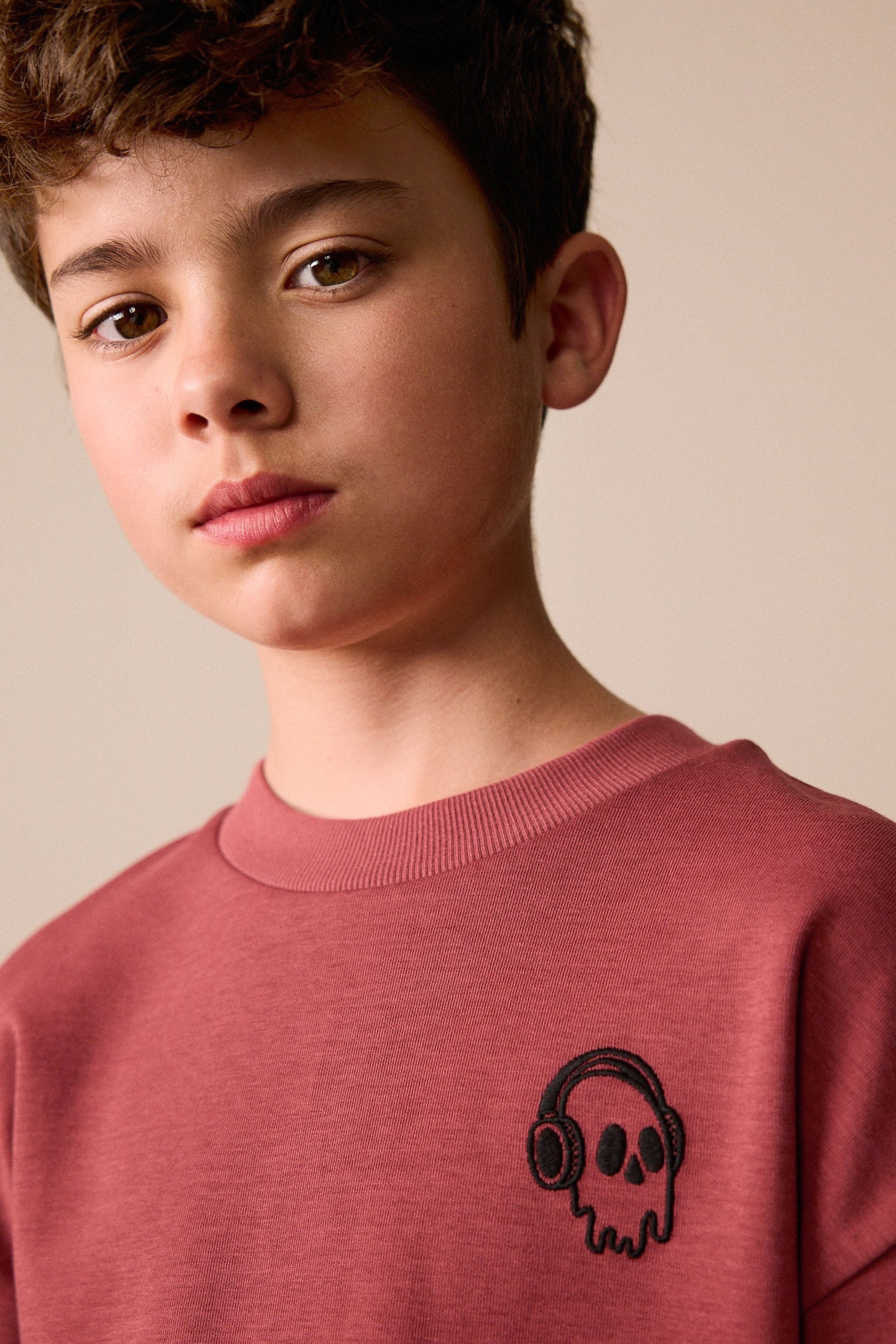 Next Print-Shirt Kurzarm-T-Shirt aus schwerem Material mit Grafik (1-tlg) – Bild 5 von 5