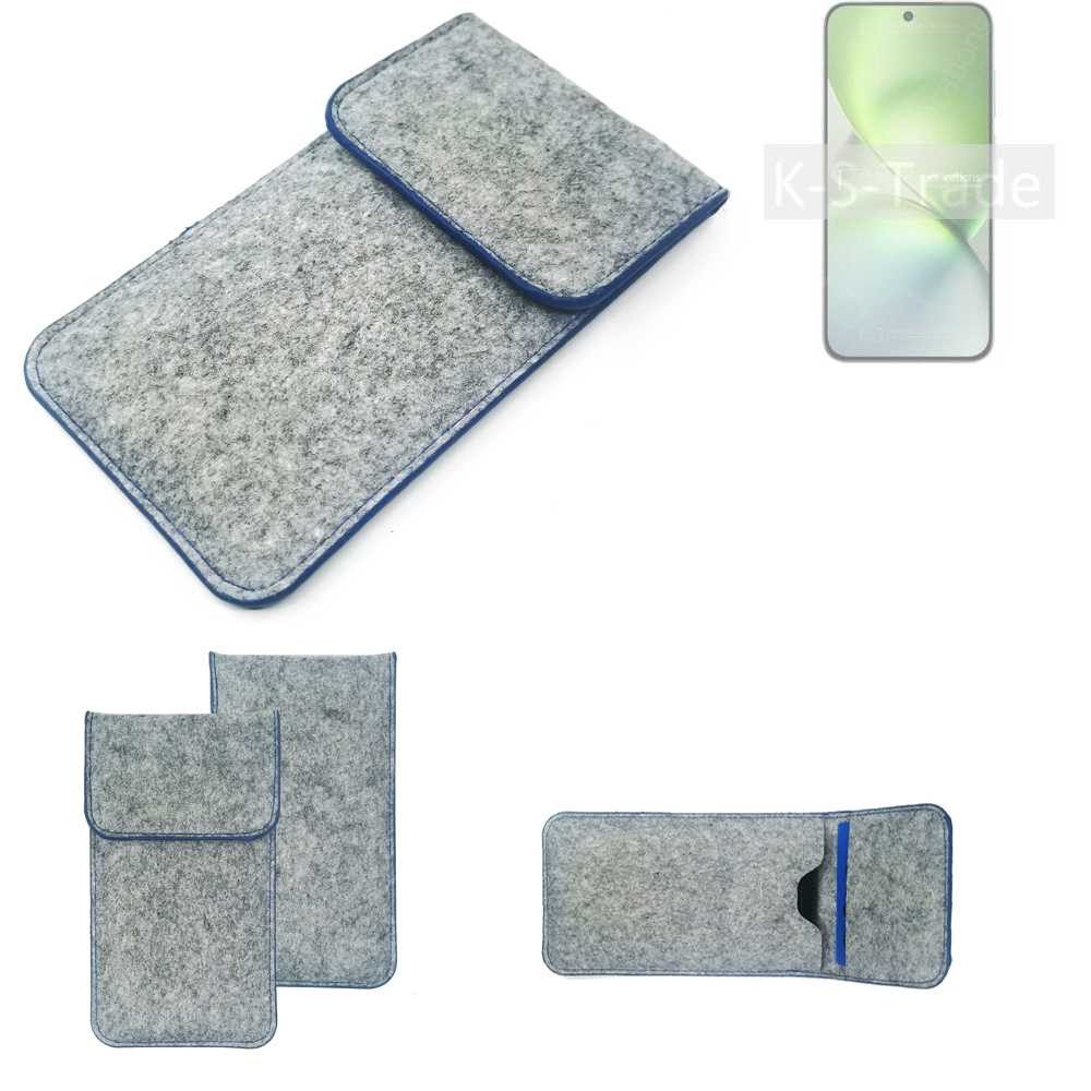 K-S-Trade Handyhülle für Vivo X200 Pro mini, Handy Schutz Hülle Schutzhülle Handyhülle Filztasche Pouch