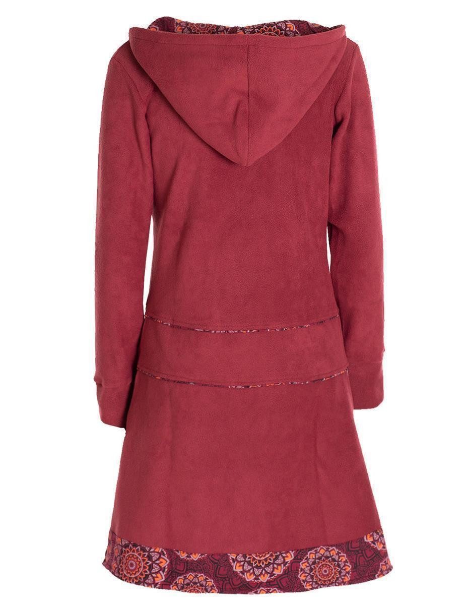 Vishes Midikleid Extra warmes Winterkleid Damen Pullover-Kleid Sweatkleid E günstig online kaufen