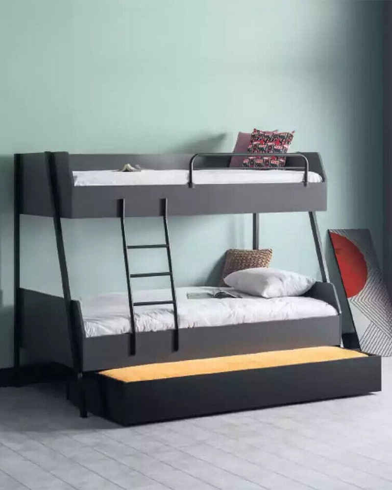 JVmoebel Etagenbett, Jugendbett Kinderbett Kids Design Modern Bett Kinderzimmer Holz Betten