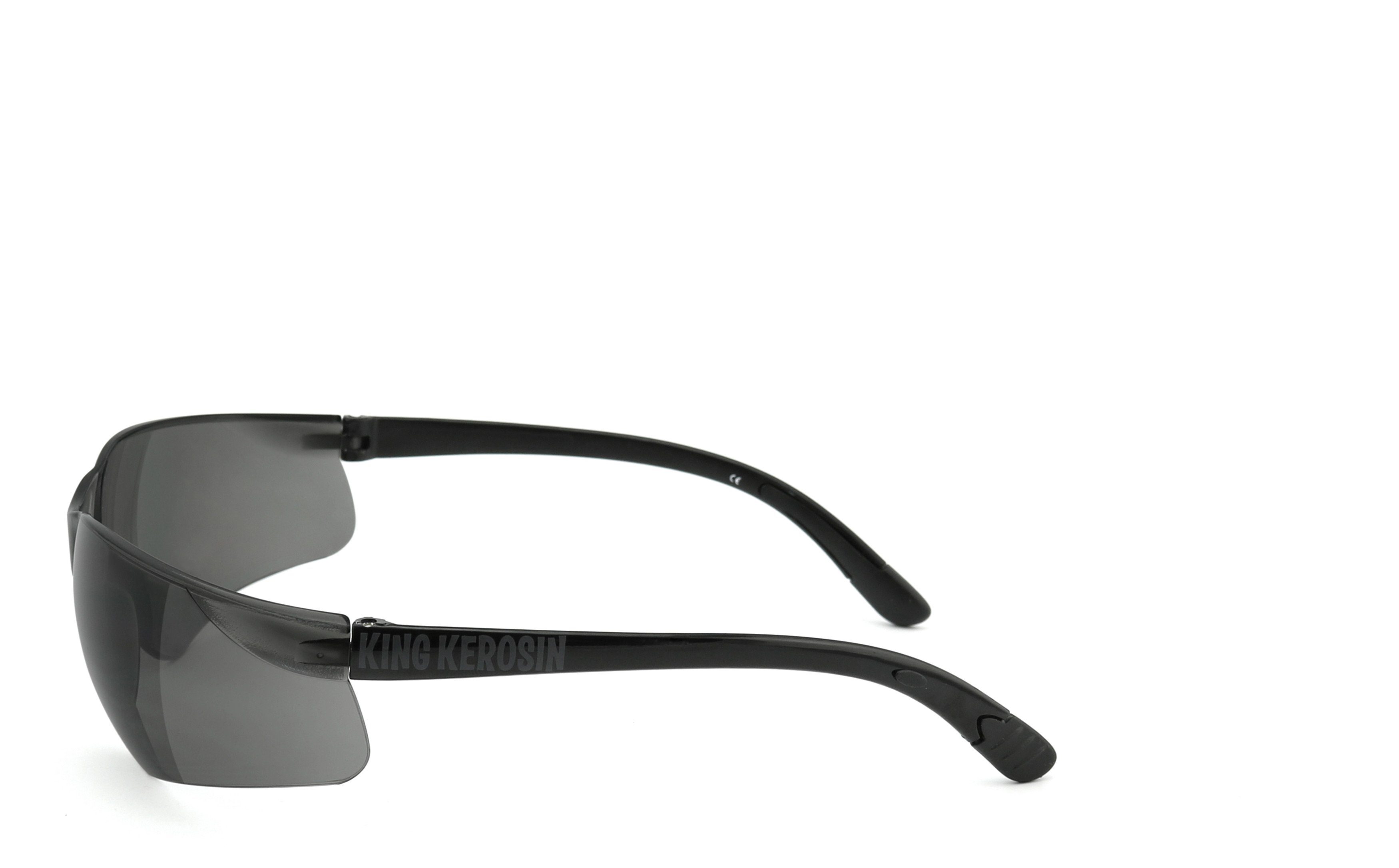 KingKerosin Motorradbrille KK2240, softe Bügelenden, Steinschlagbeständig
