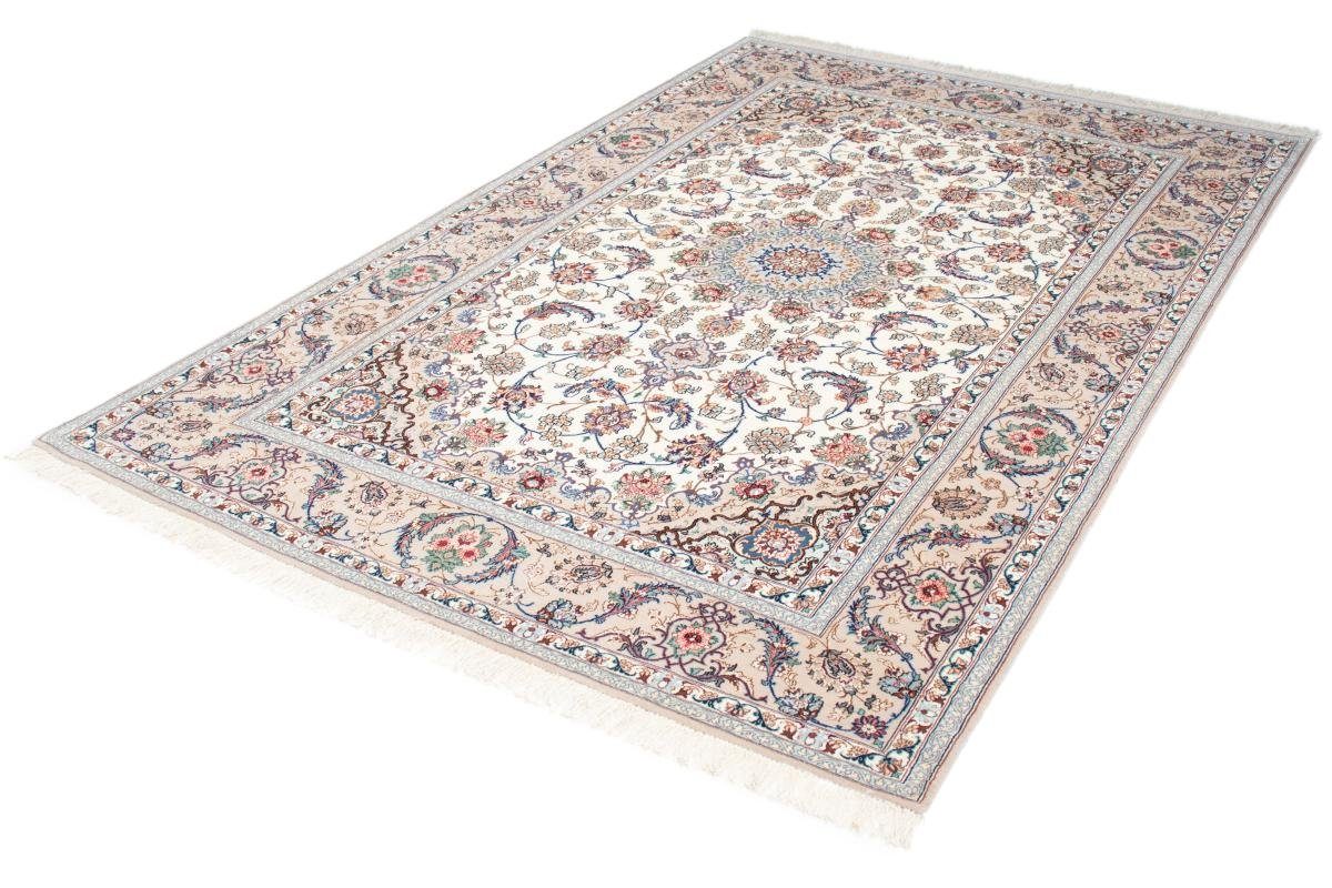 Nain Handgeknüpfter 6 rechteckig, Orientteppich Trading, Isfahan mm Orientteppich, Höhe: 144x229 Seidenkette