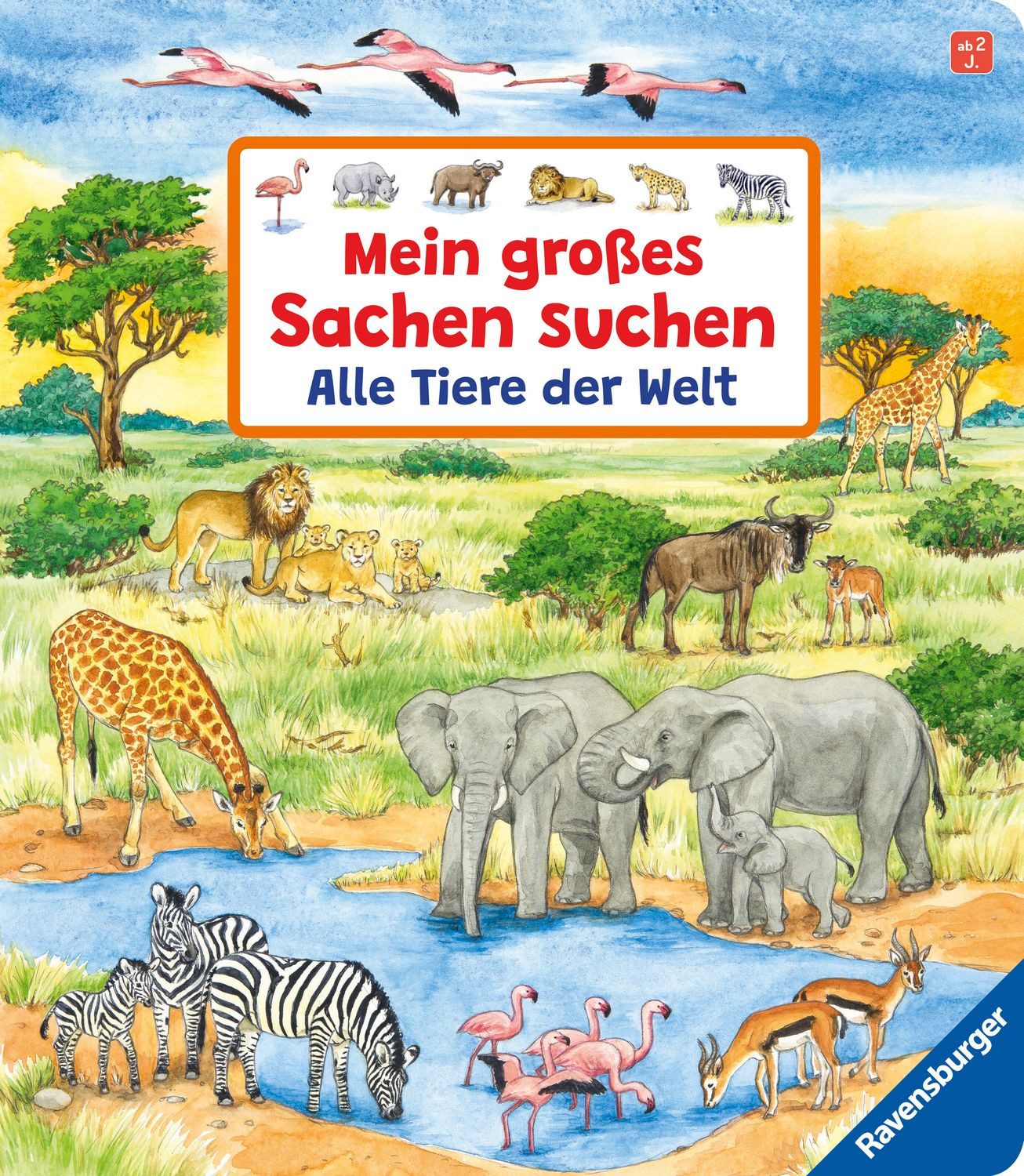Mein großes Sachen suchen: Alle Tiere der Welt / Susanne Gernhäuser