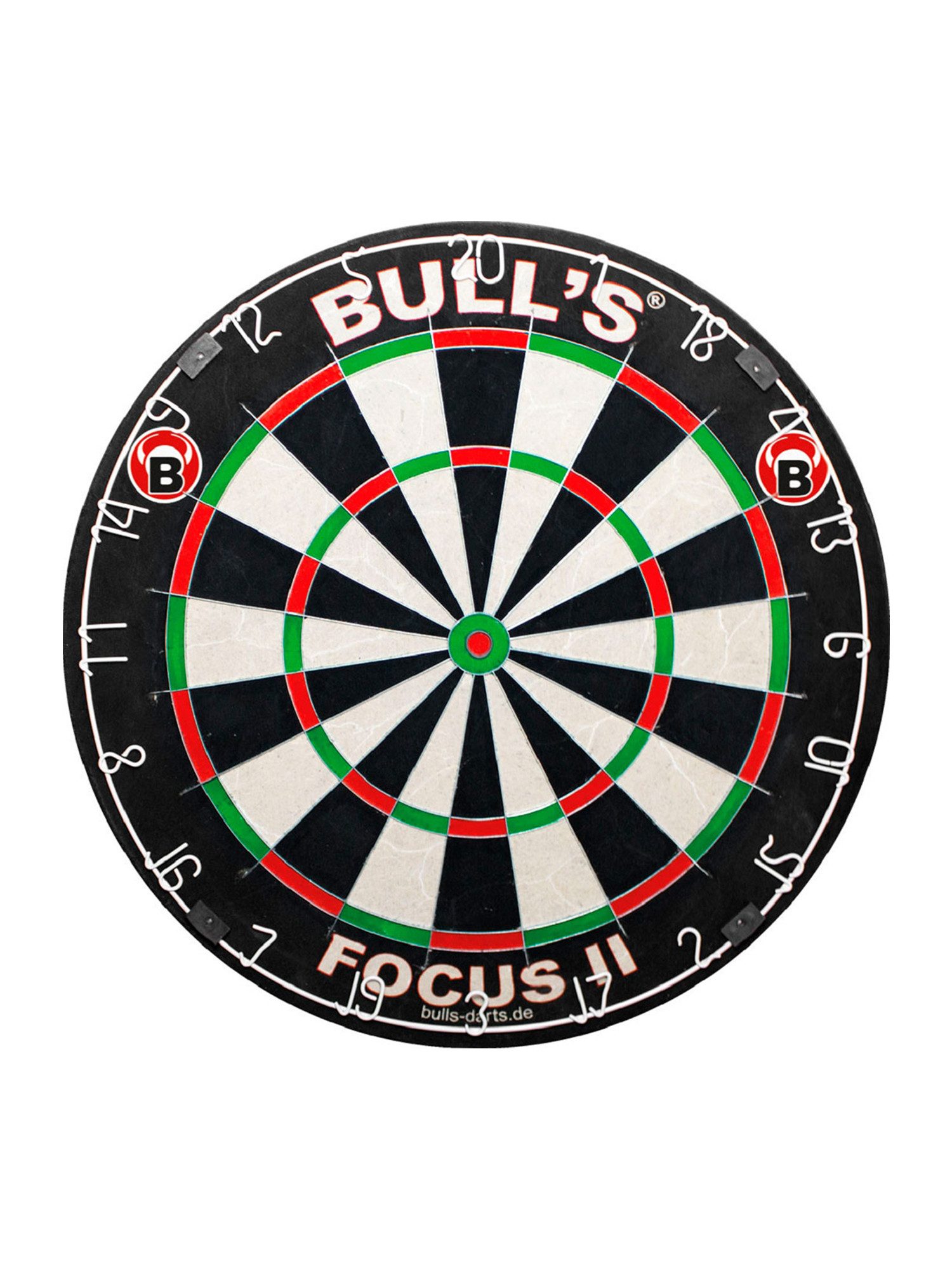 Dartscheibe Focus II Bristle Dartboard Steeldartboard Profi-Turnier-Sisal Board