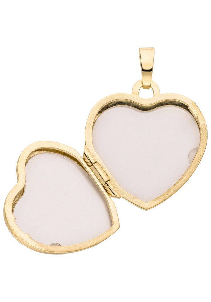 JOBO Medallionanhänger Medaillon Herz, ... JOBO Medallionanhänger Medaillon Herz, ...