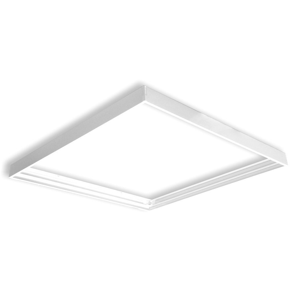 Aufbaurahmen - weiß für Montagezubehör Panels LED 62,5x62,5cm Summit