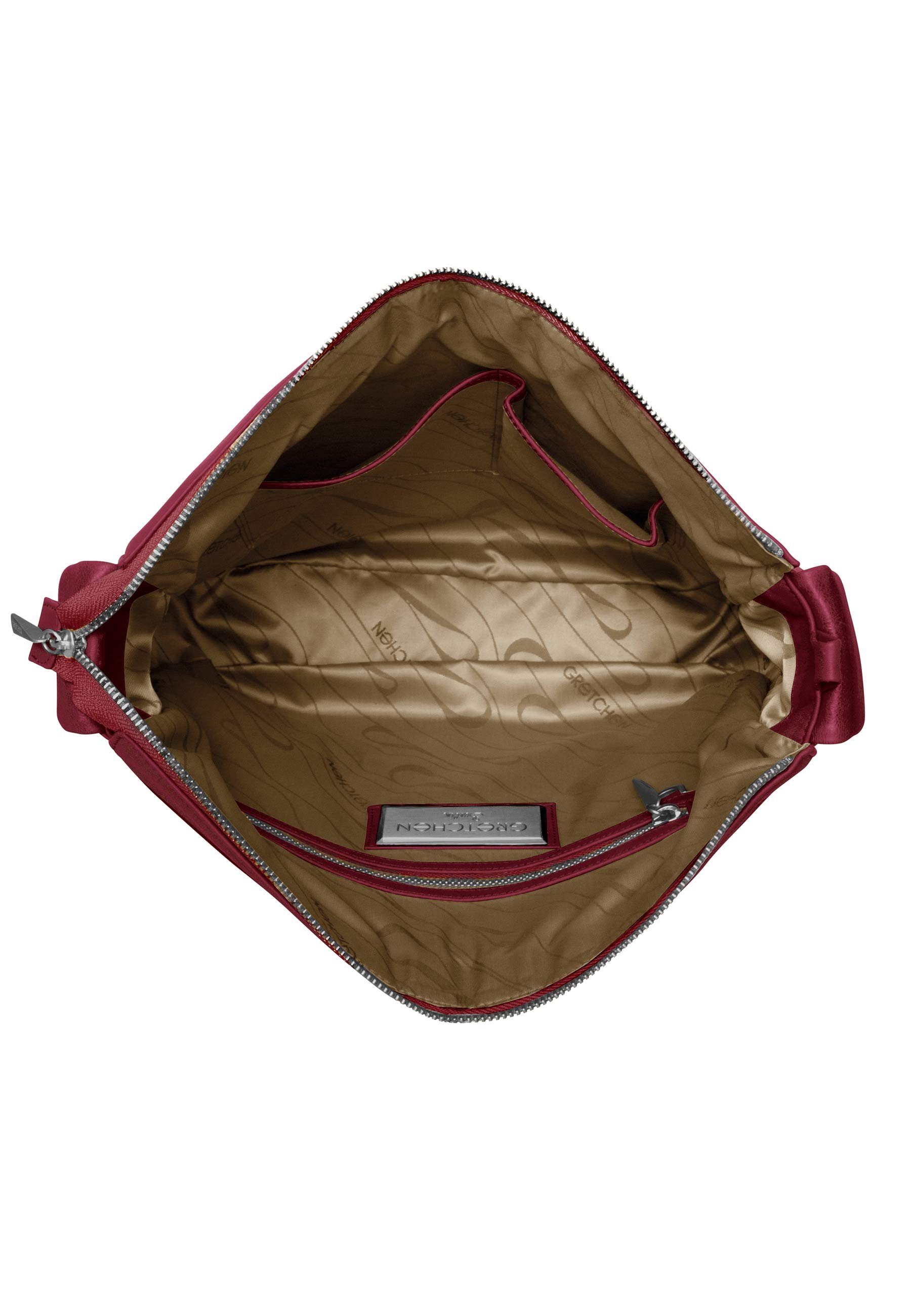 GRETCHEN Schultertasche Cassia Bow Hobo, mit verstellbarem Schulterriemen