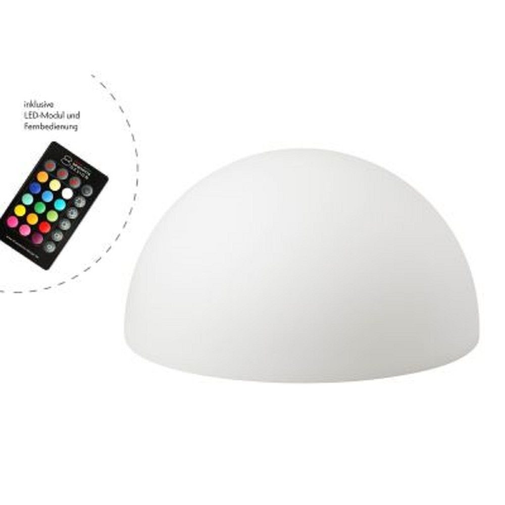 8 seasons design LED Dekolicht Shining Sunrise (Halbkugel) 60cm LED, indoor und outdoor
