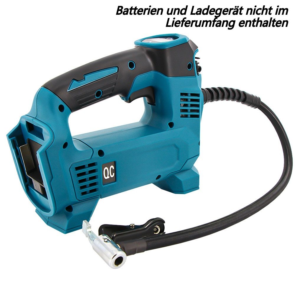 PODOFO Компрессоры-Set Akku-Handkompressor Tragbare Luftpumpe, Batterien und Ladegerät nicht im Lieferumfang enthalten