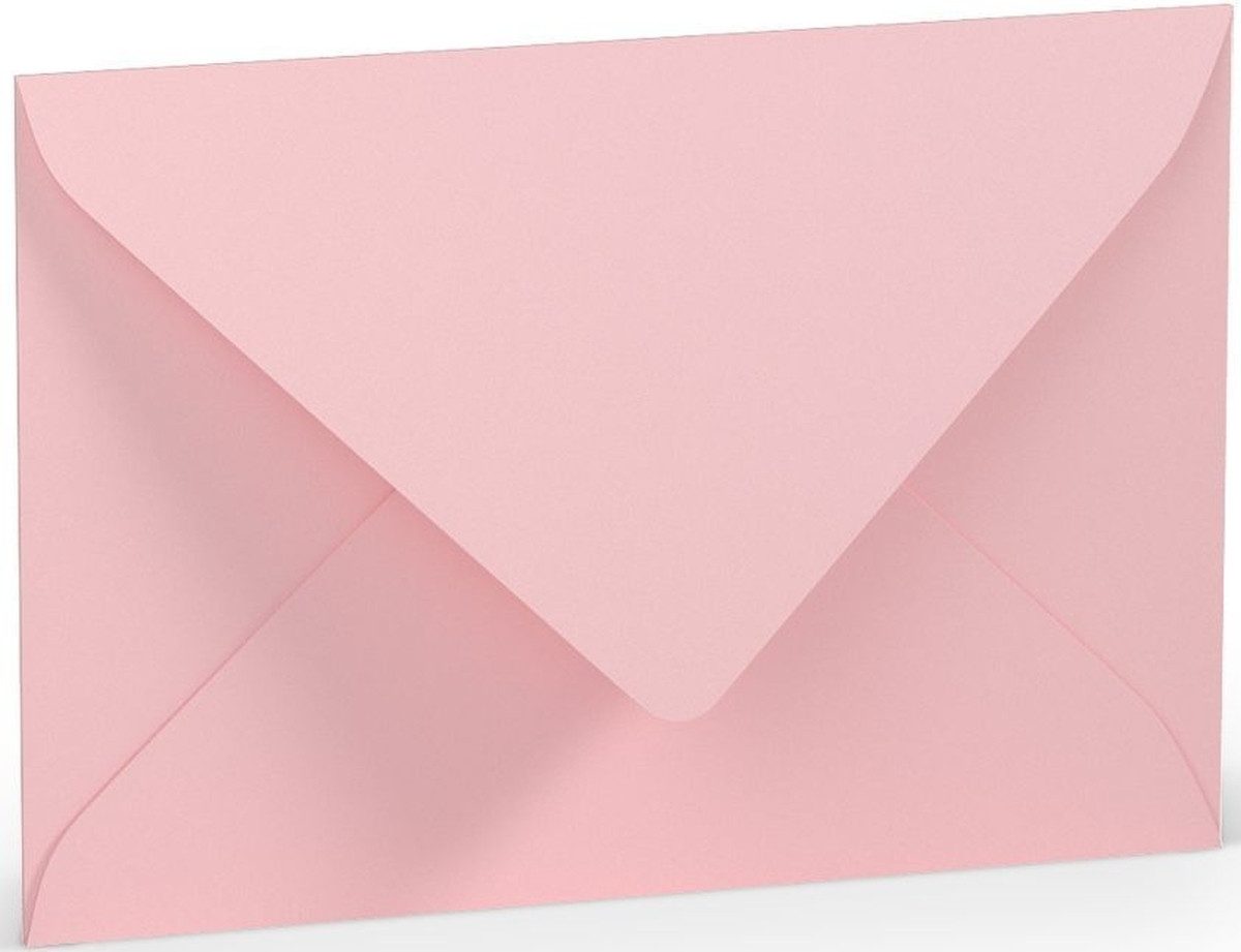 Rössler Briefumschlag Briefumschläge Coloretti VE=5 Stück C6 rosa