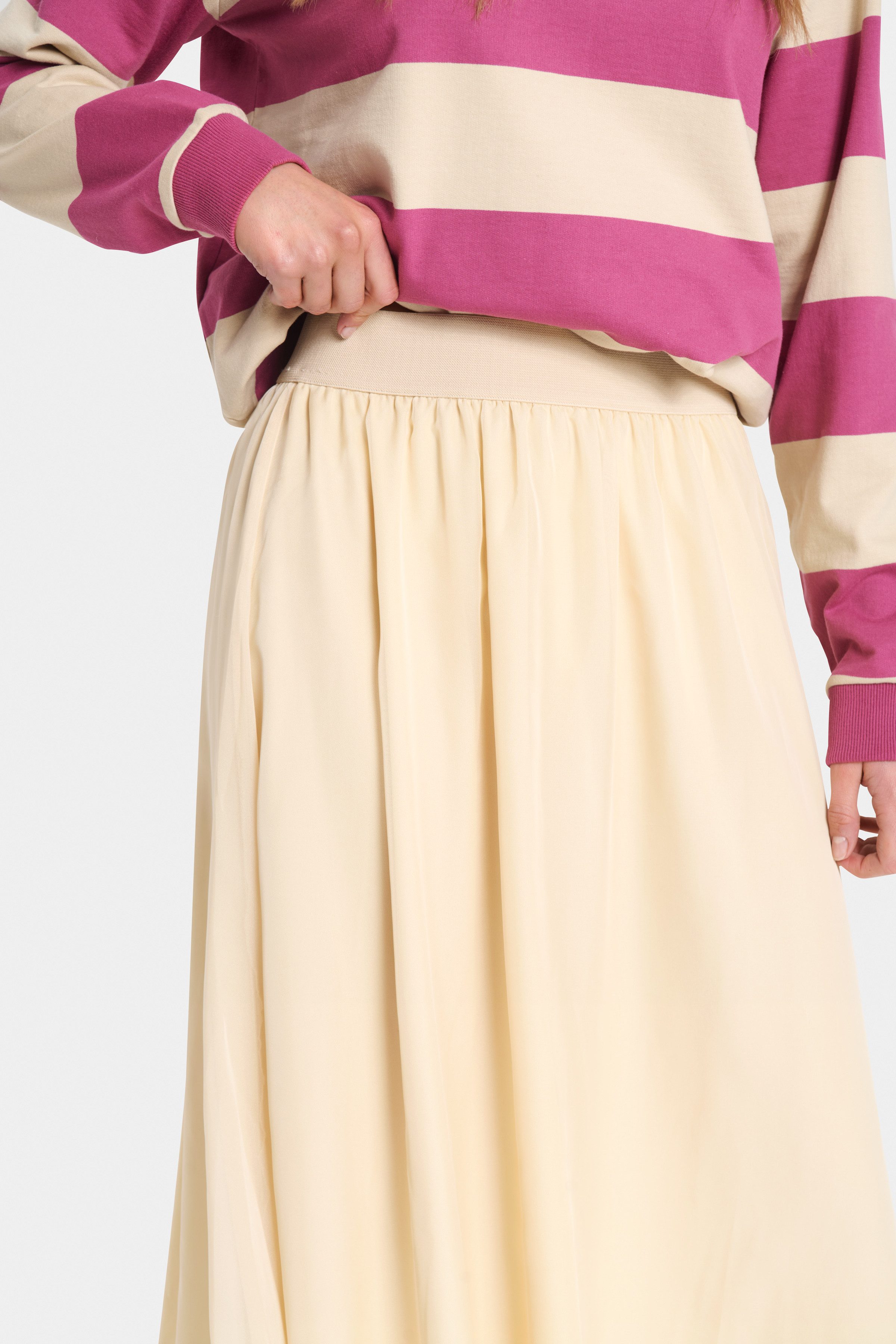 Saint Tropez Midirock CoralSZ Skirt aus Chiffon