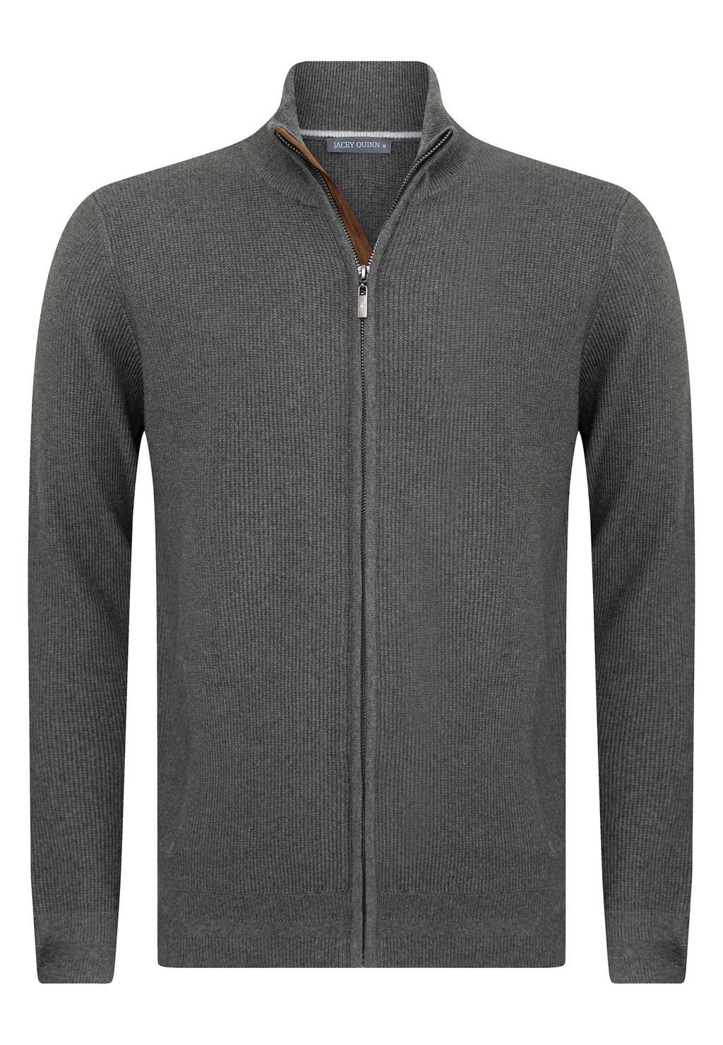 Jacey Quinn Cardigan Textured Zip Cardigan günstig online kaufen