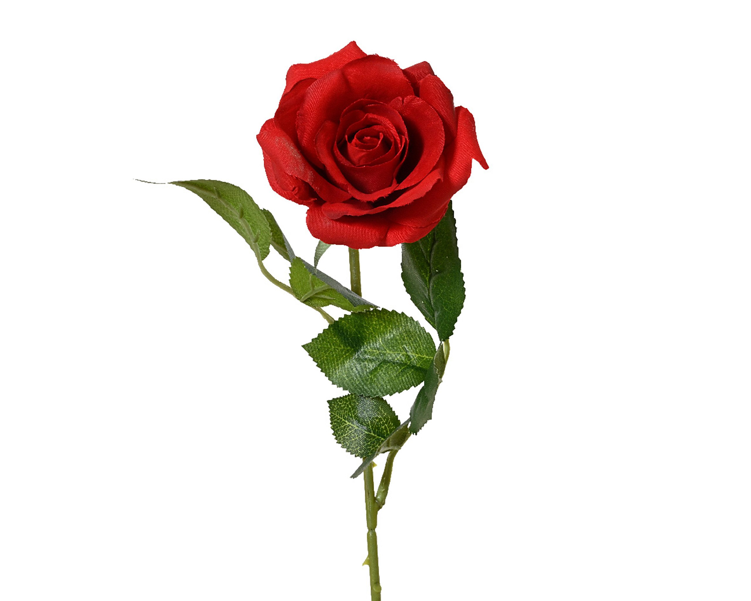 Kunstblume, Decoris season decorations, Künstliche Rose günstig online kaufen