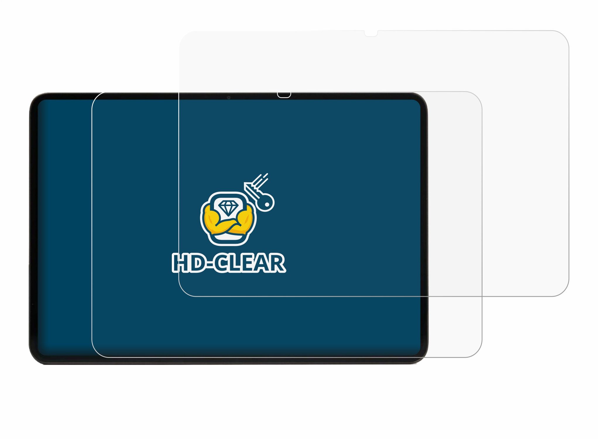 BROTECT Displayschutzfolie Schutzfolie für RedMagic Gaming Tablet 5 Pro, 2 Stück, Displayschutz Schutz Folie Klar Transparent