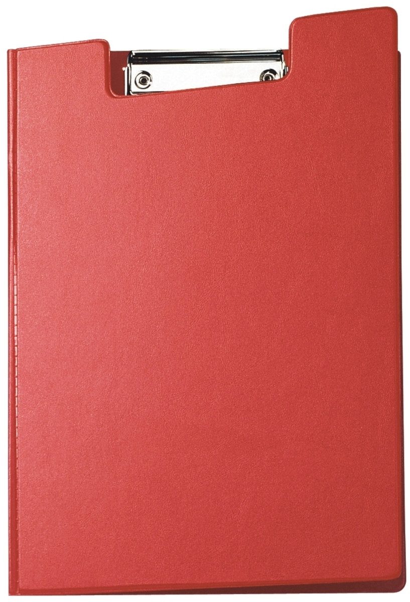 Schreibmappe Schreibmappe A4 mit Folienüberzug rot.