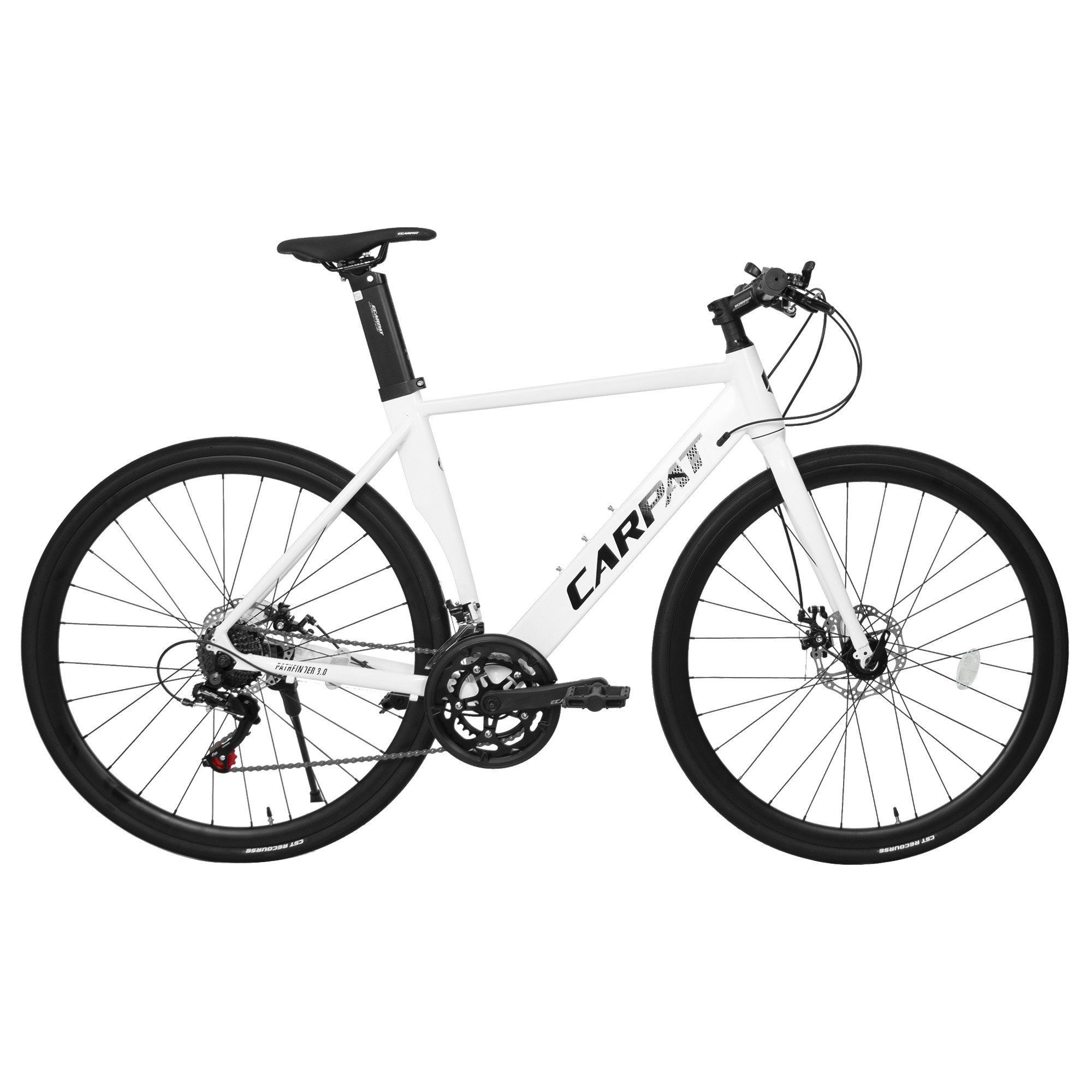 CARPAT SPORT Cityrad 28 Zoll Fahrrad für Herren Damen, 14 Gang Shimano Tourney Schaltwerk, Citybike Fahrrad Bike