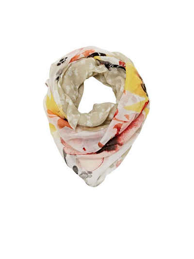 Esprit Modeschal Loop-Schal mit Blumen-Muster