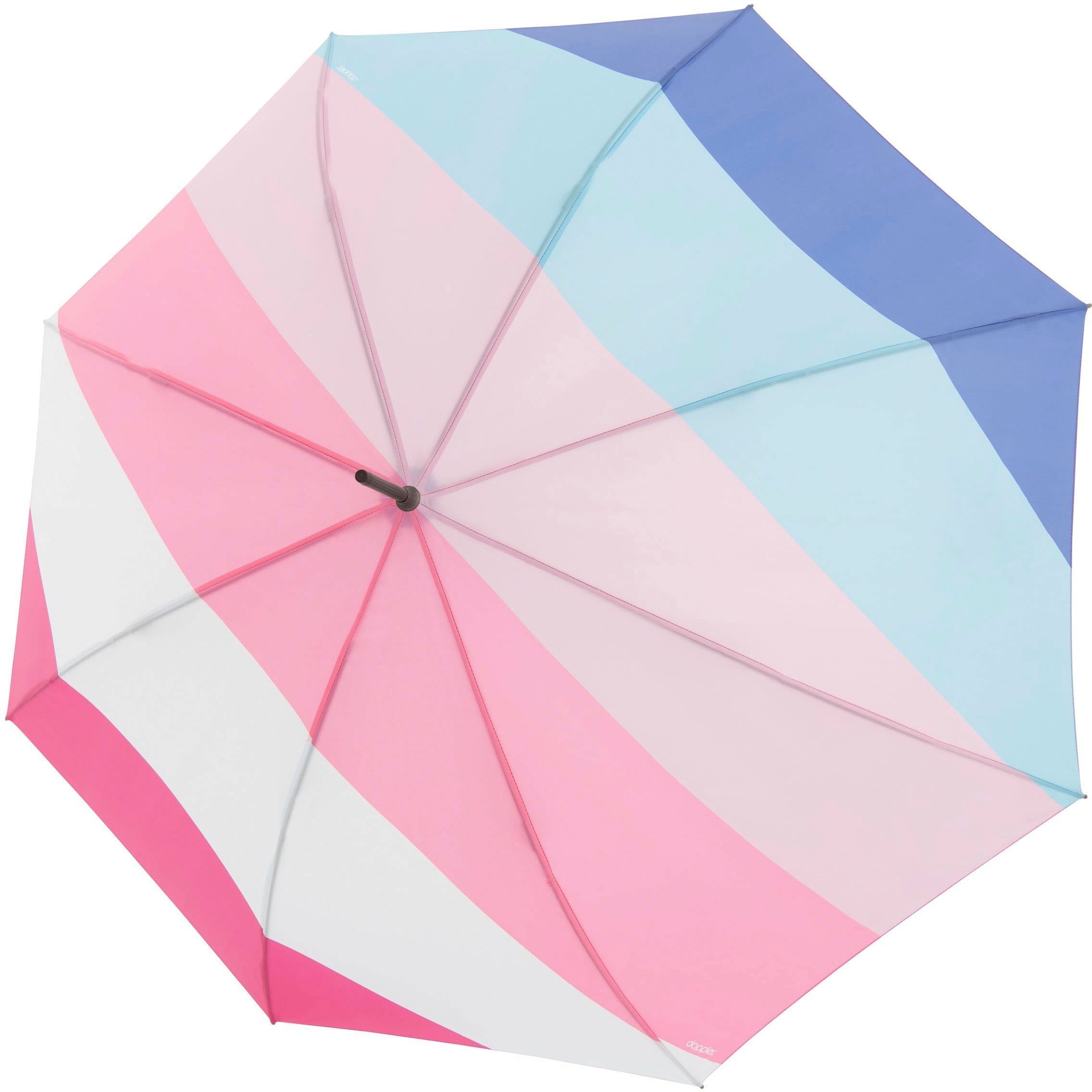 Vortrefflichkeit doppler® Stockregenschirm modern.ART Lang AC pastel cool