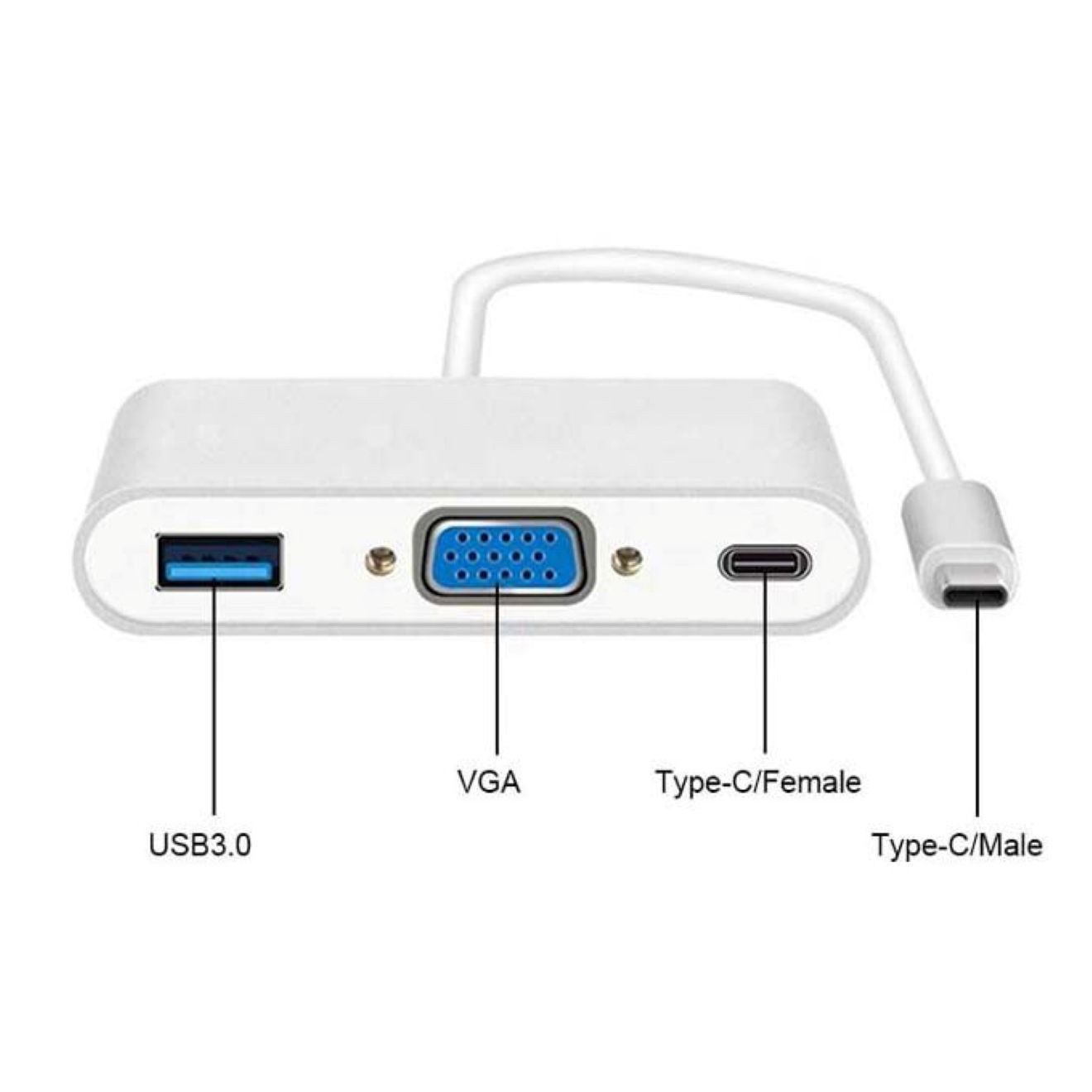 Vivanco Computer-Kabel, Hub / Splitter Box, Hub / Splitter Box, Zwei-Wege-Splitter