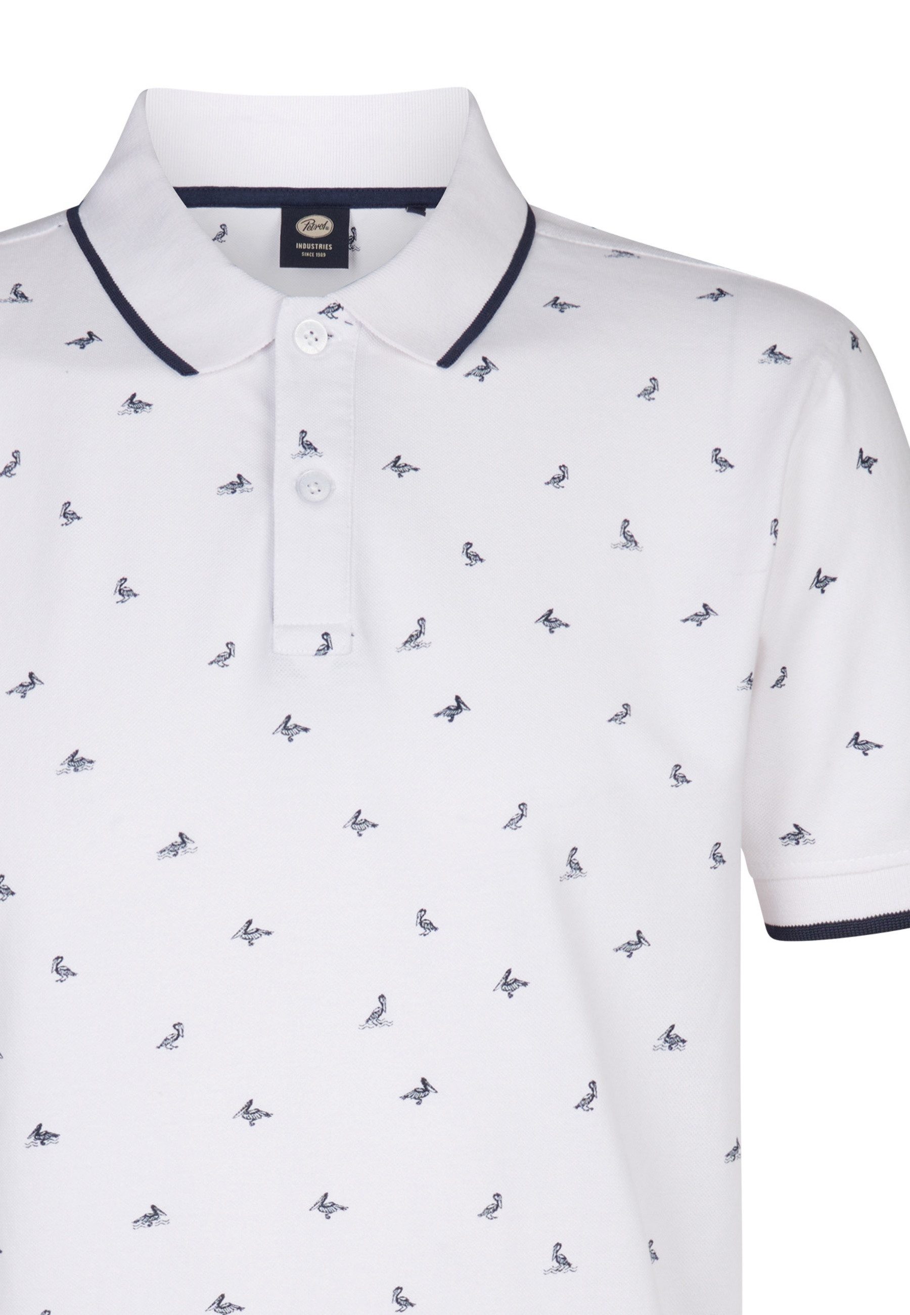 Petrol Industries Poloshirt Poloshirt Kurzarmshirt mit Polokragen (1-tlg., 1)