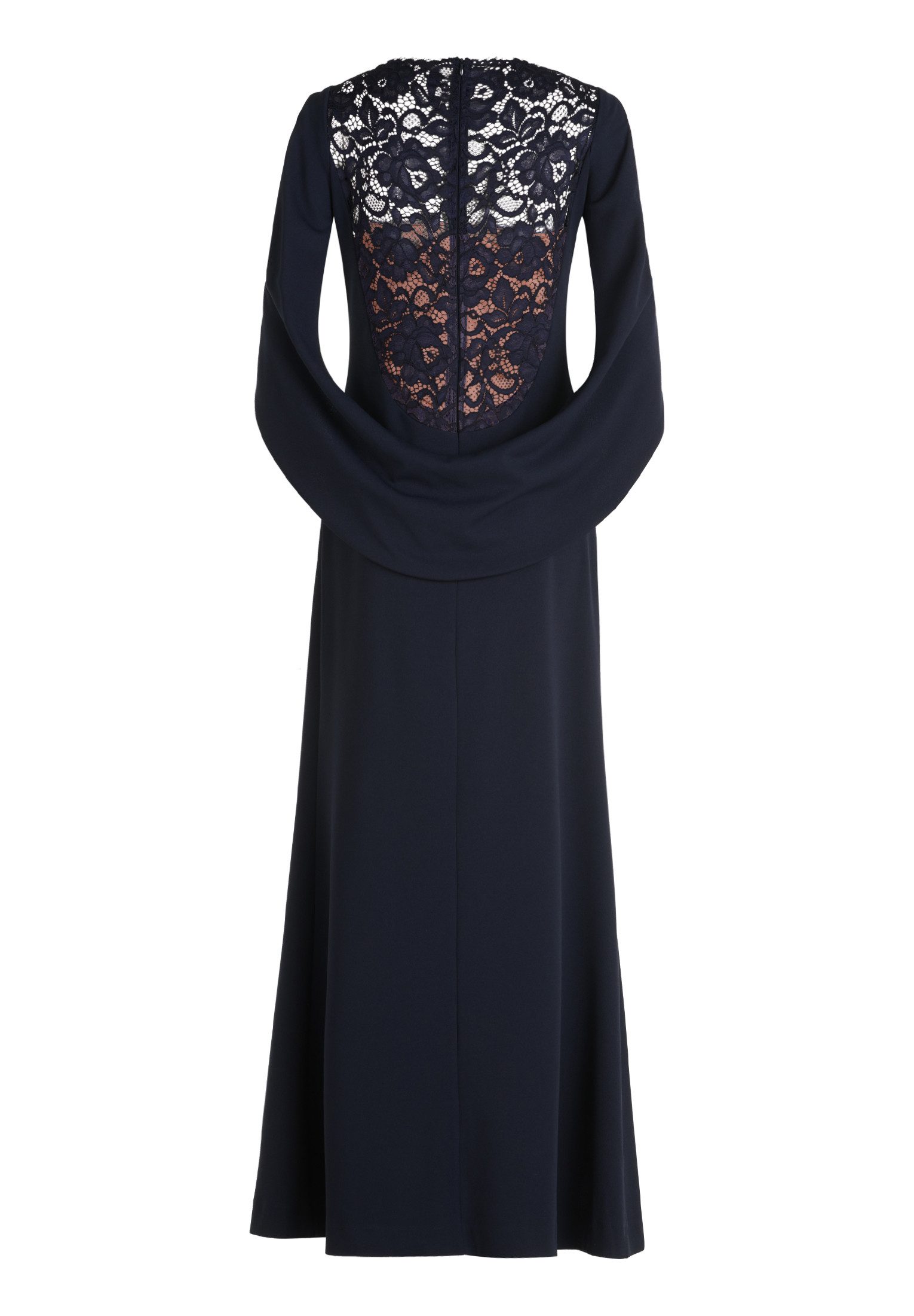 Vera Mont Abendkleid Damen mit Spitze Nahtführung