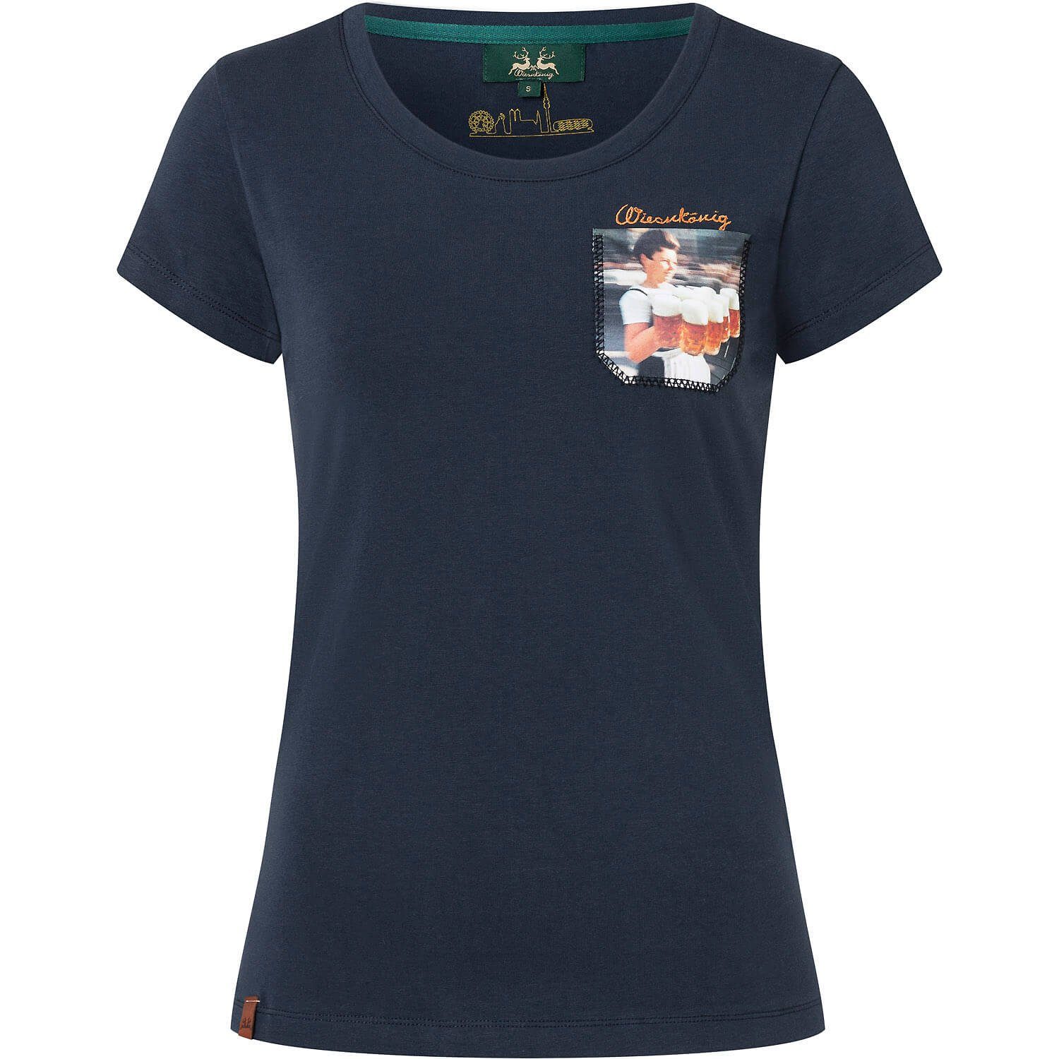 Wiesnkönig Trachtenshirt T-Shirt Resi K20
