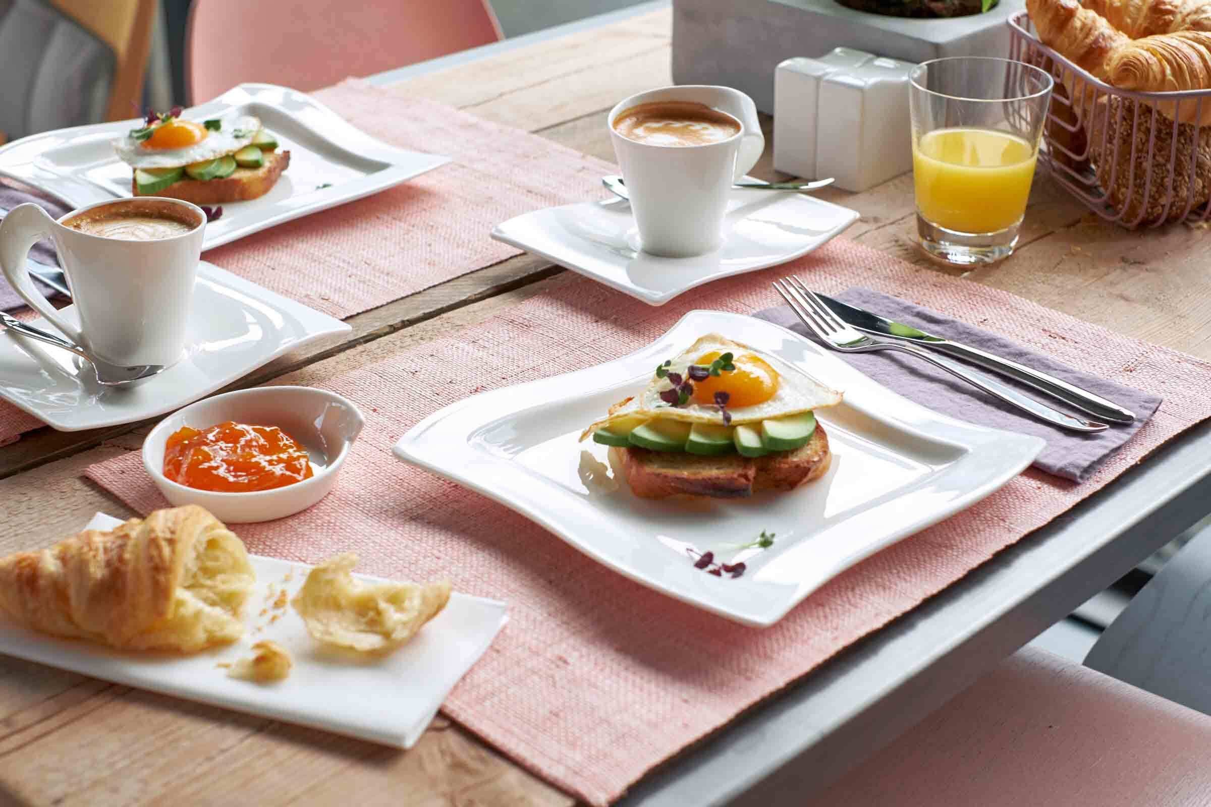 Villeroy & Boch Besteck-Set NewWave Kaffeebesteck Bundle 12er Set (12-tlg), Edelstahl, Spülmaschinenfest