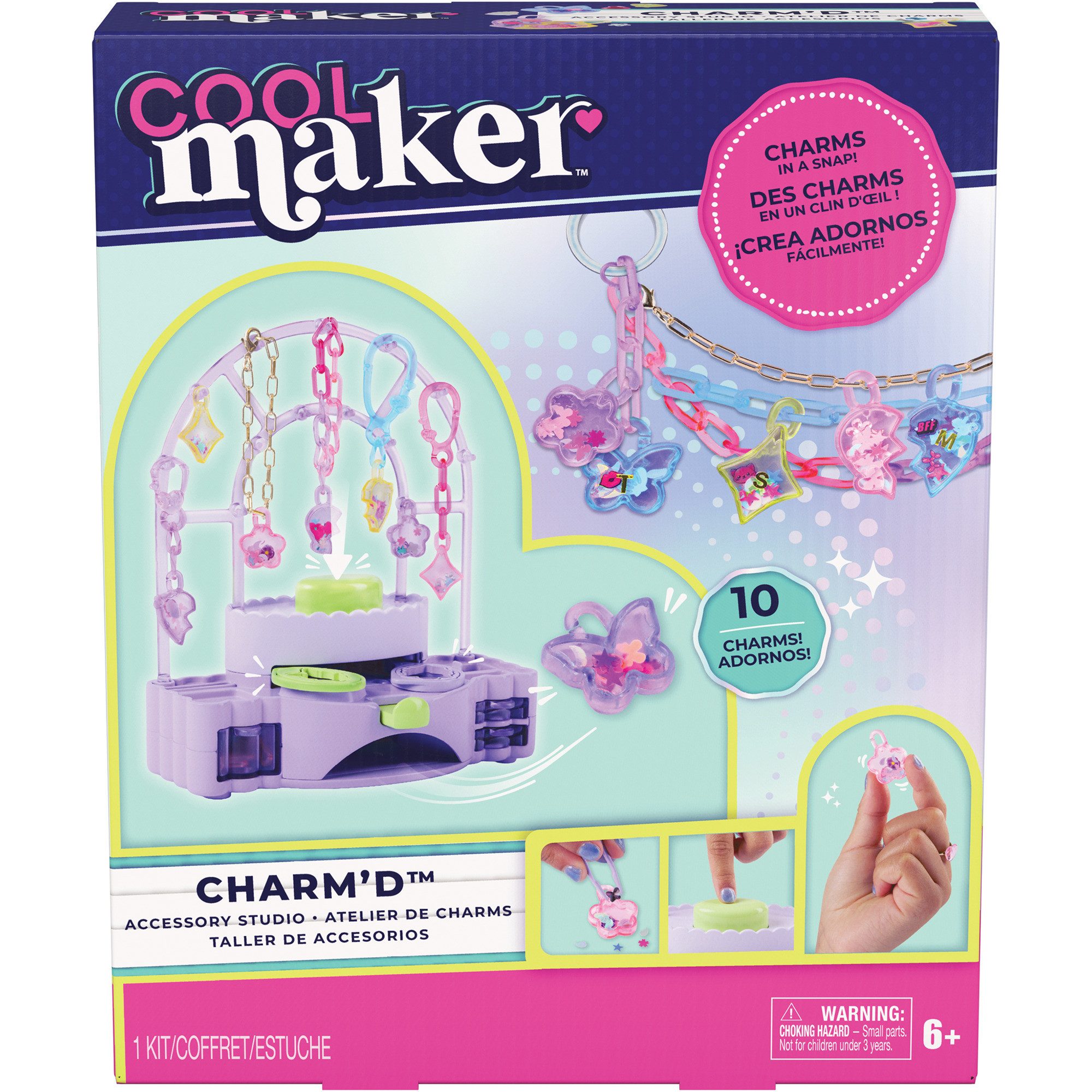 Cool Maker Kreativset Spin Master Cool Maker Charm'd Anhänger Studio