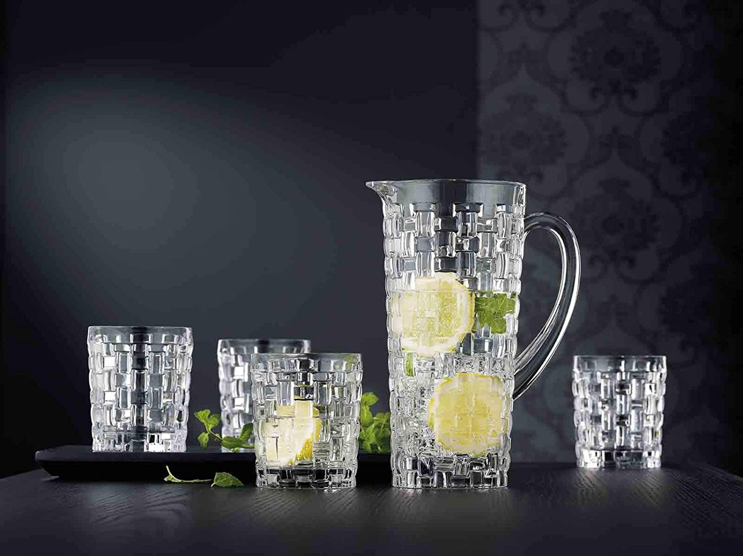 Nachtmann Glas Bossa Nova Krug STK/1 632/77, 1-tlg., Kristallglas – Bild 2 von 2