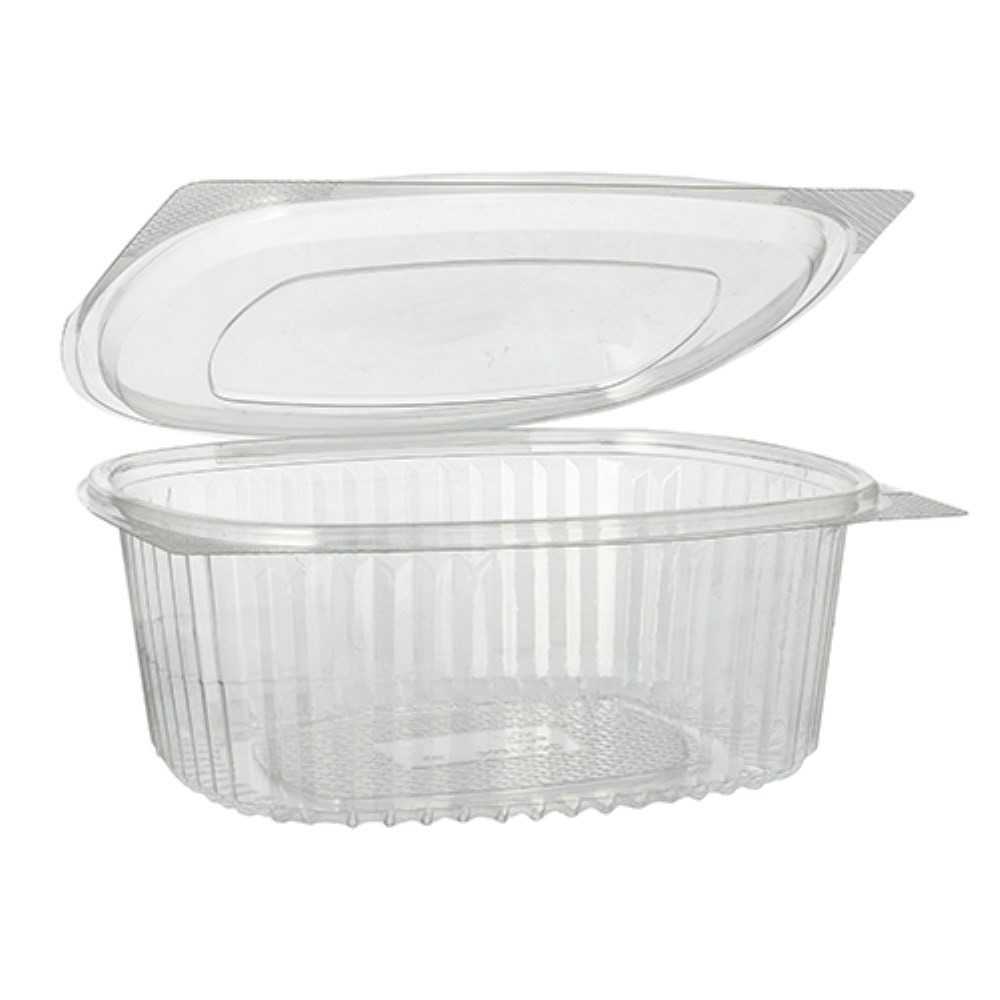 Starpak Schale 50 Feinkost- & Salatschalen Klappdeckel 1000ml 6,6cm x 15,8cm x 18,4cm