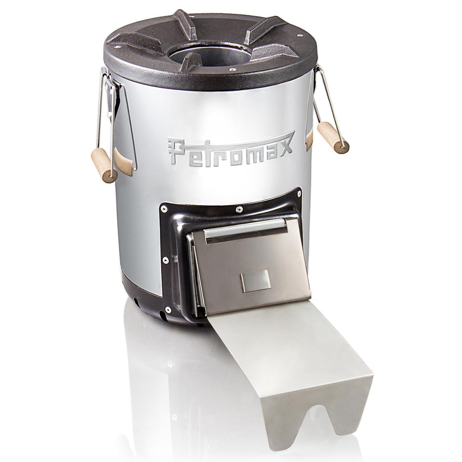 Petromax Feuerstelle 25cm Notversorgung Feuerstelle (2-St) Grillen+Kochen, rf33+Planchaplatte Ø