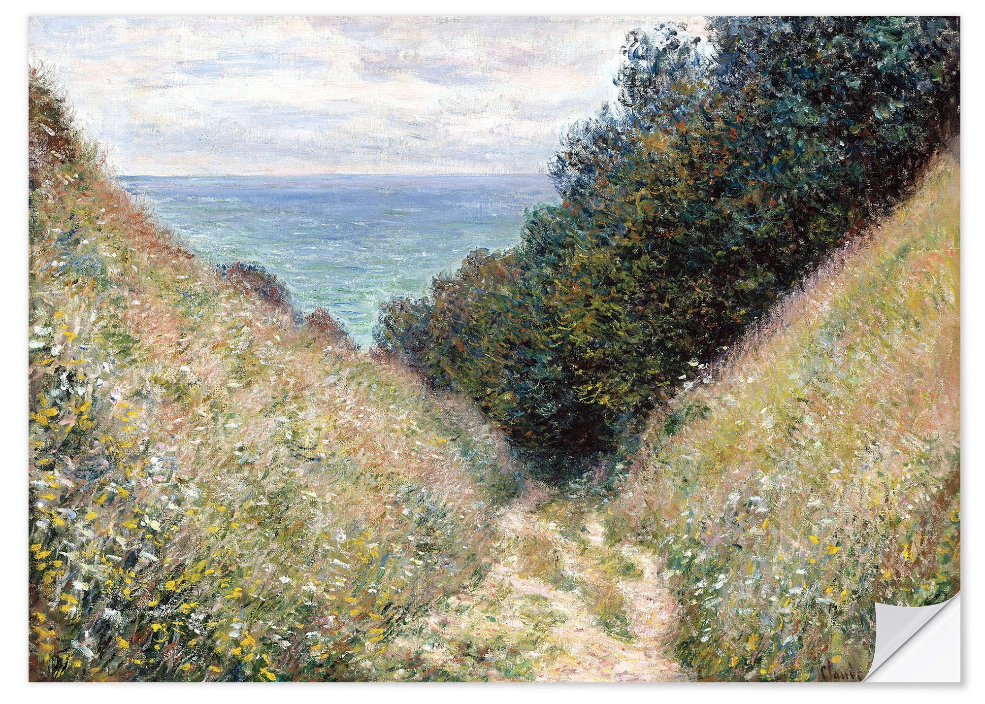 Wandfolie Claude Monet