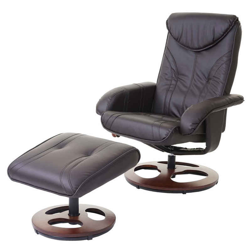MCW Relaxsessel »MCW-C46«, Um 360° drehbar, Sessel neigbar und durch Schraubmechanismus feststellbar