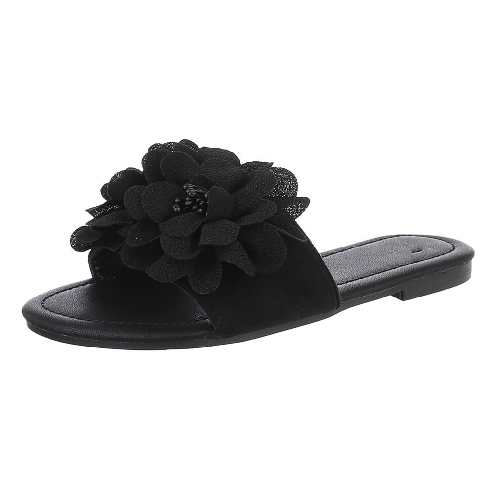 Ital-Design Modische Sandalen mit Blumenakzent, ideal günstig online kaufen