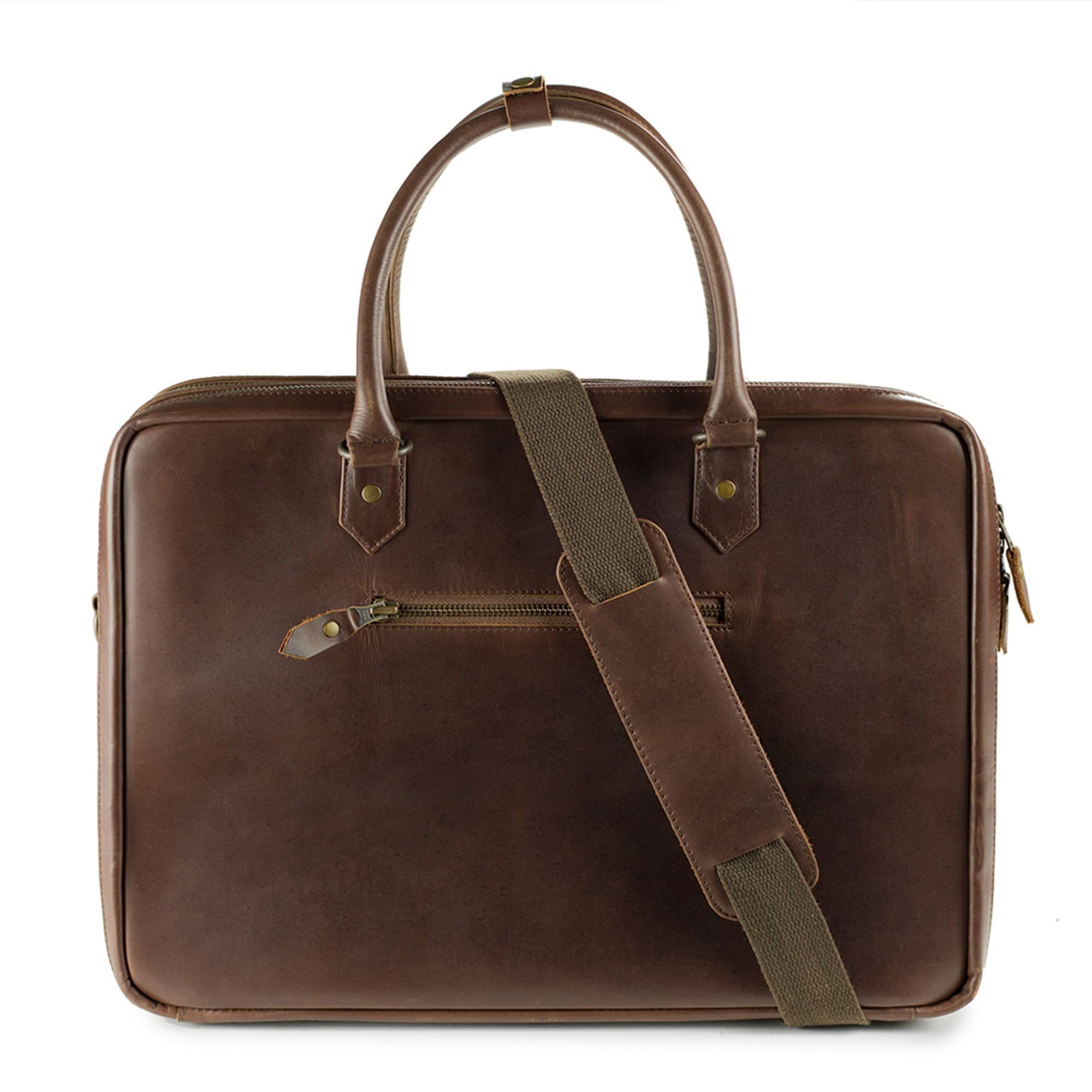 Buckle & Seam Aktentasche Albert, Leder