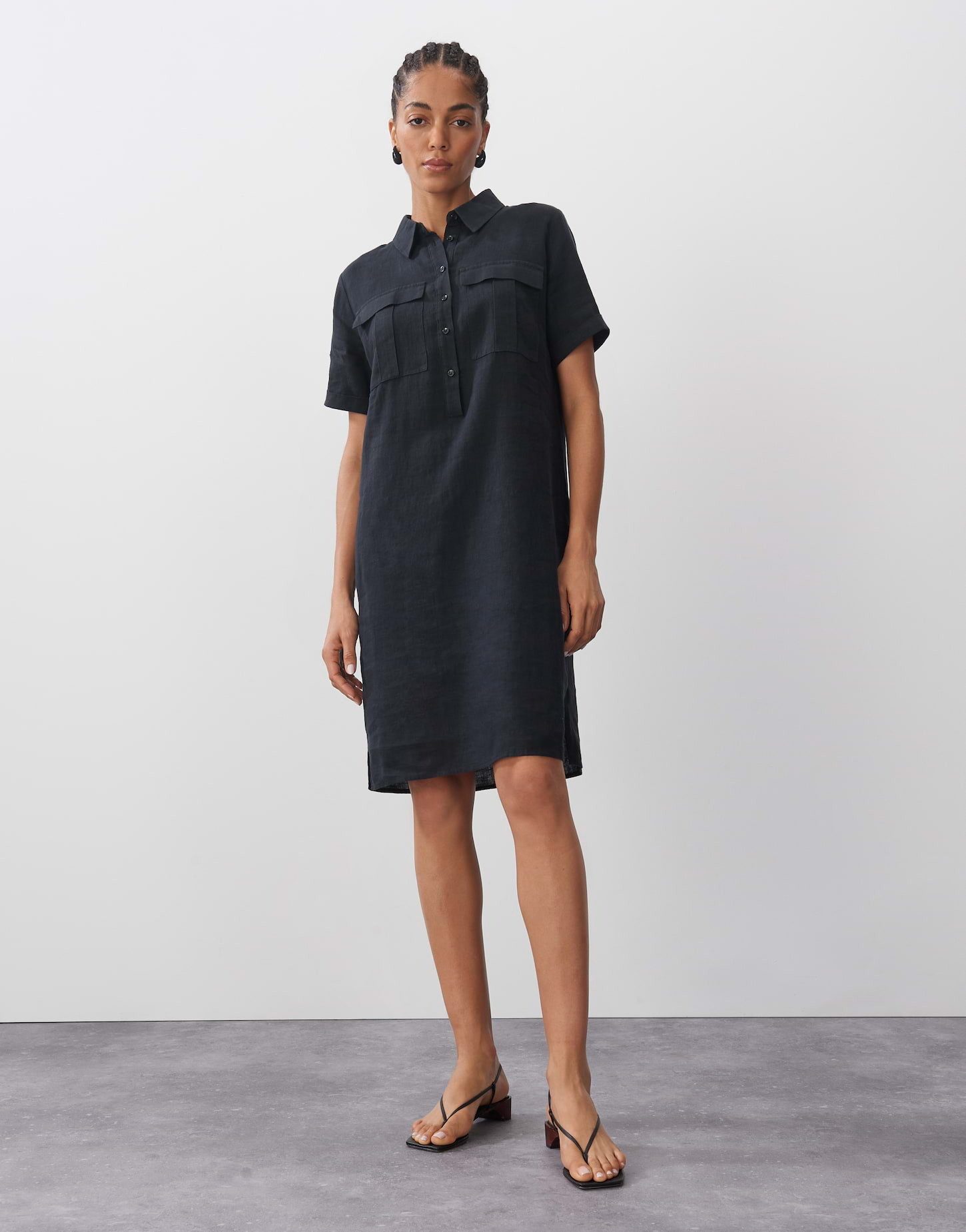 someday Sommerkleid Leinenkleid QUINTY LINEN