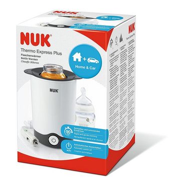 NUK Babyflaschenwärmer NUK Babyflaschenwärmer Thermo Express Plus inkl. Autoadapter-Kabel
