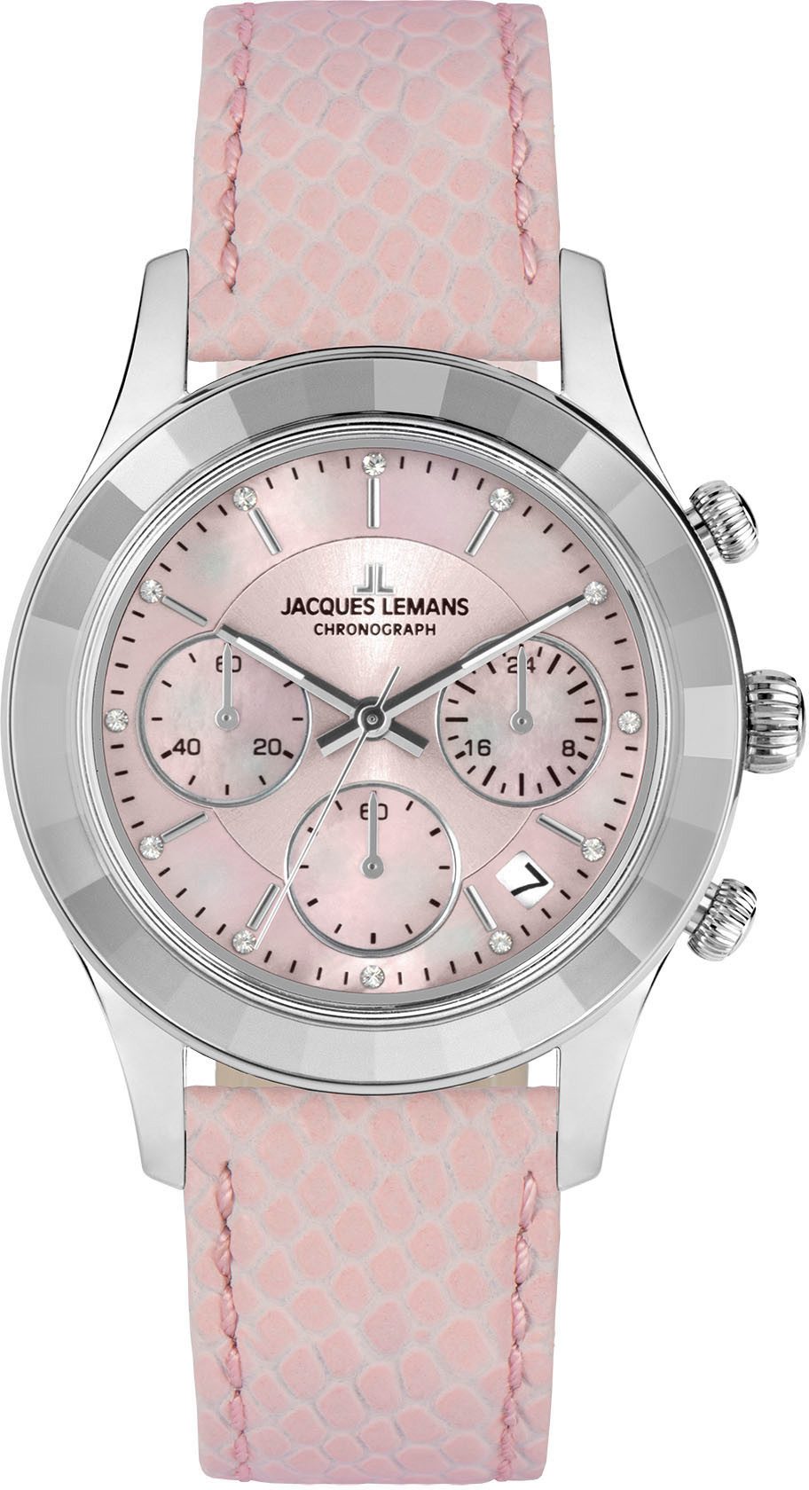 Jacques Lemans Chronograph Venice 1-2151D, Armbanduhr, günstig online kaufen