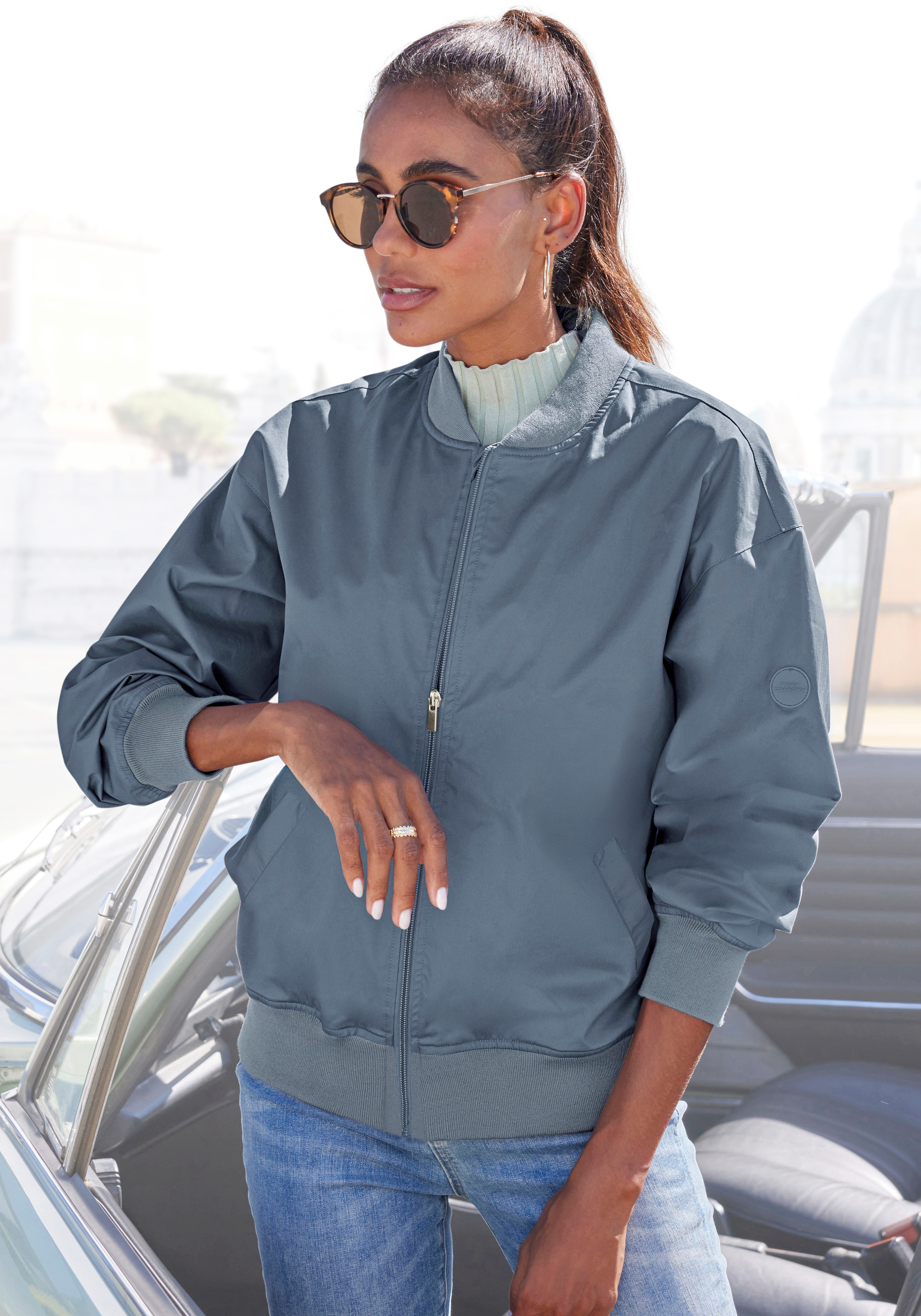 French Connection Blouson mit College-Kragen günstig online kaufen