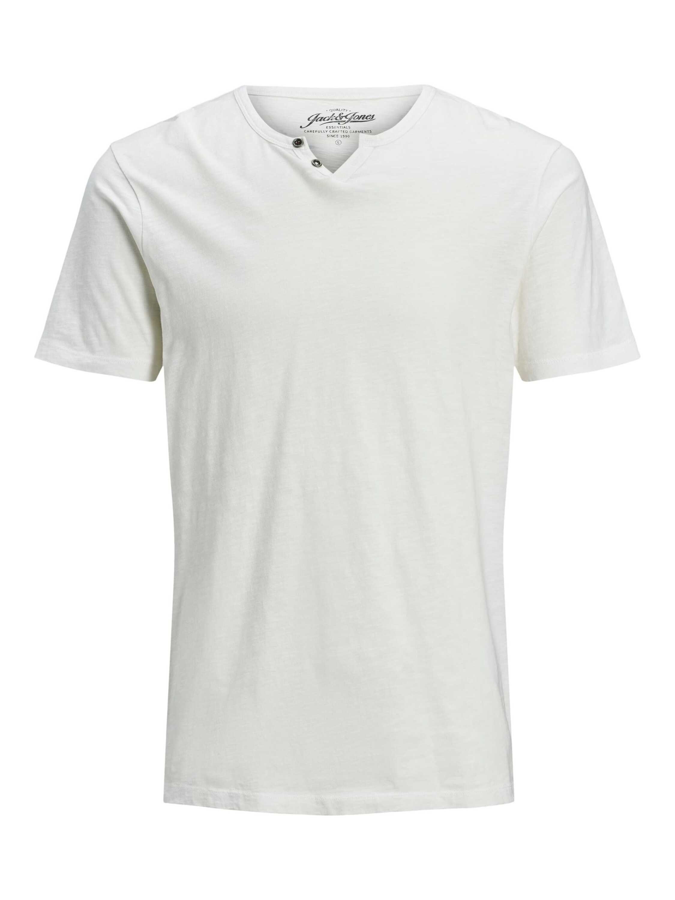 Jack & Jones T-Shirt JJESPLIT NECK günstig online kaufen