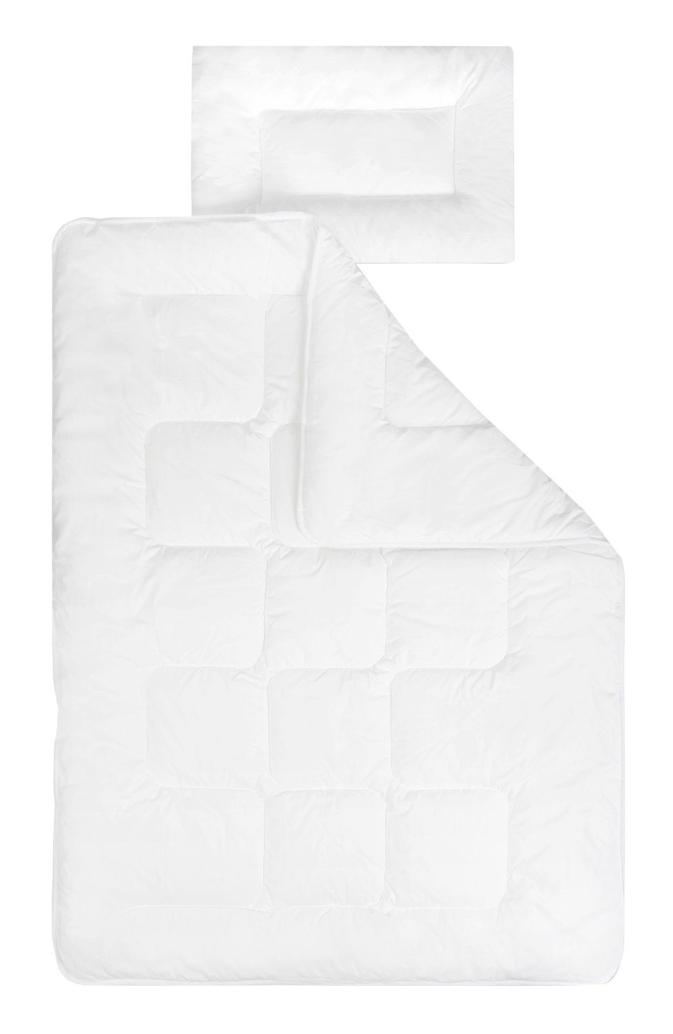 Julius Zöllner Kinderbettdecke Ganzjahressteppbett BASIC, B 100 cm, L 135 cm, Füllung: Silikonisierte Polyester Hohlfaser, Bezug: Baumwolle