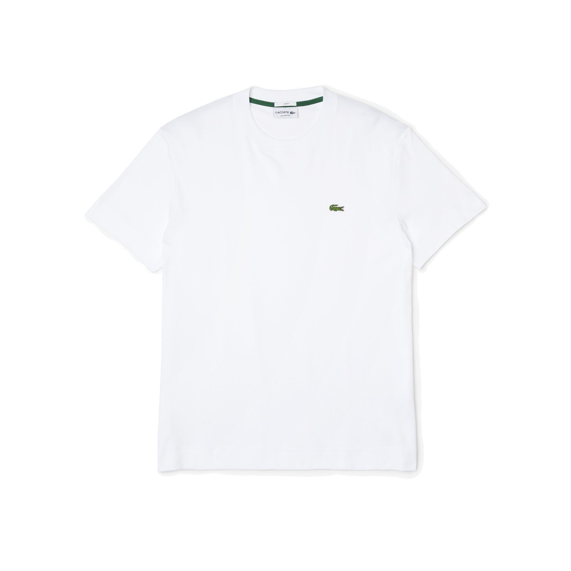 WHITE T-Shirt Lacoste (001)